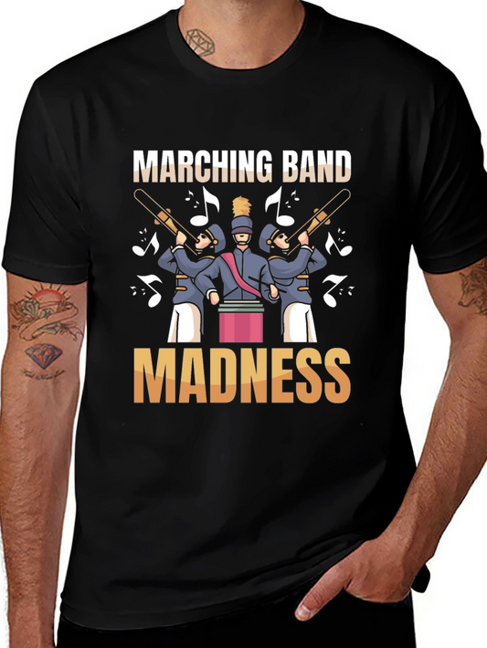 Marching Band Madness Graphic T-Shirt