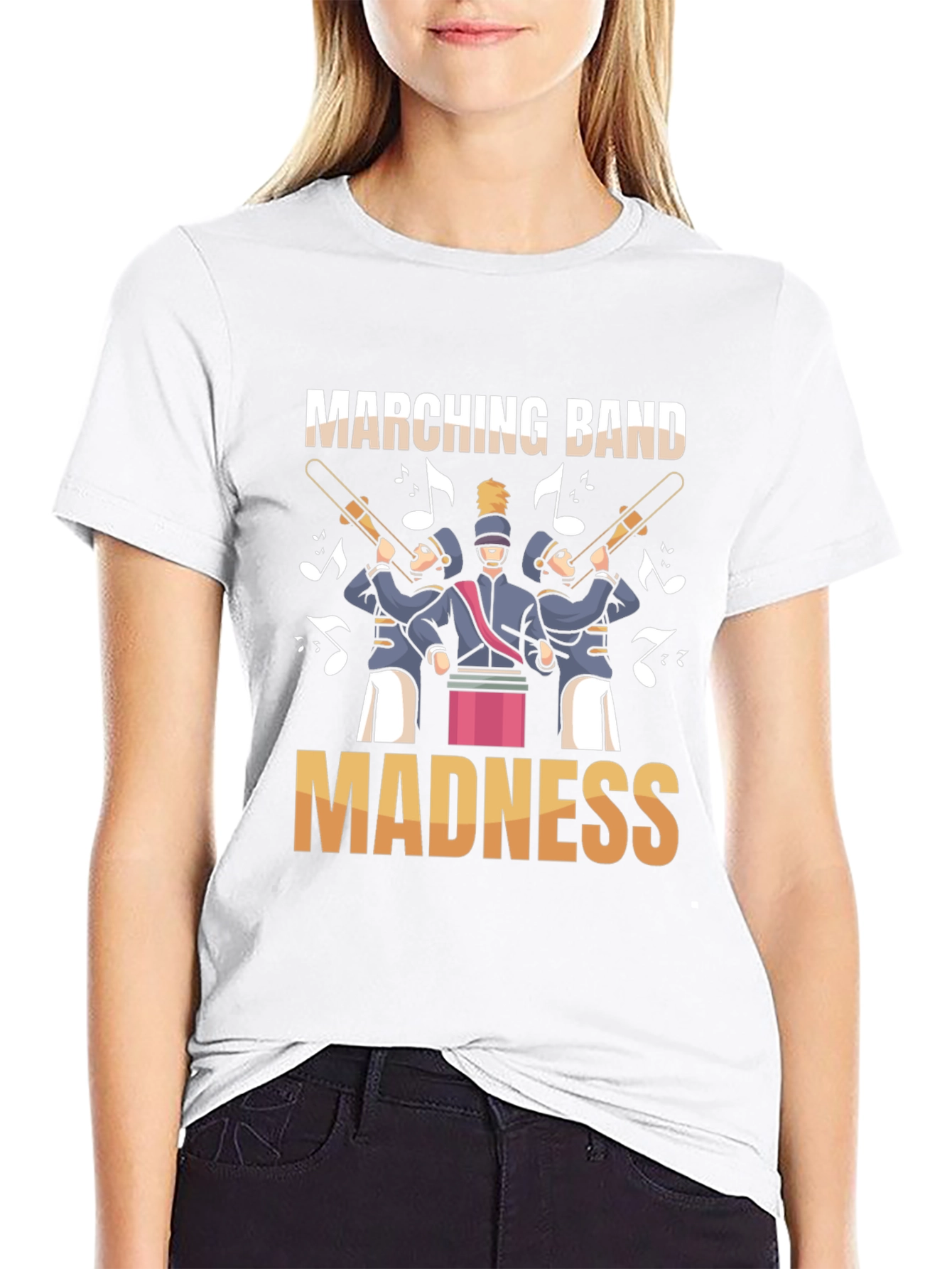 Marching Band Madness Graphic T-Shirt