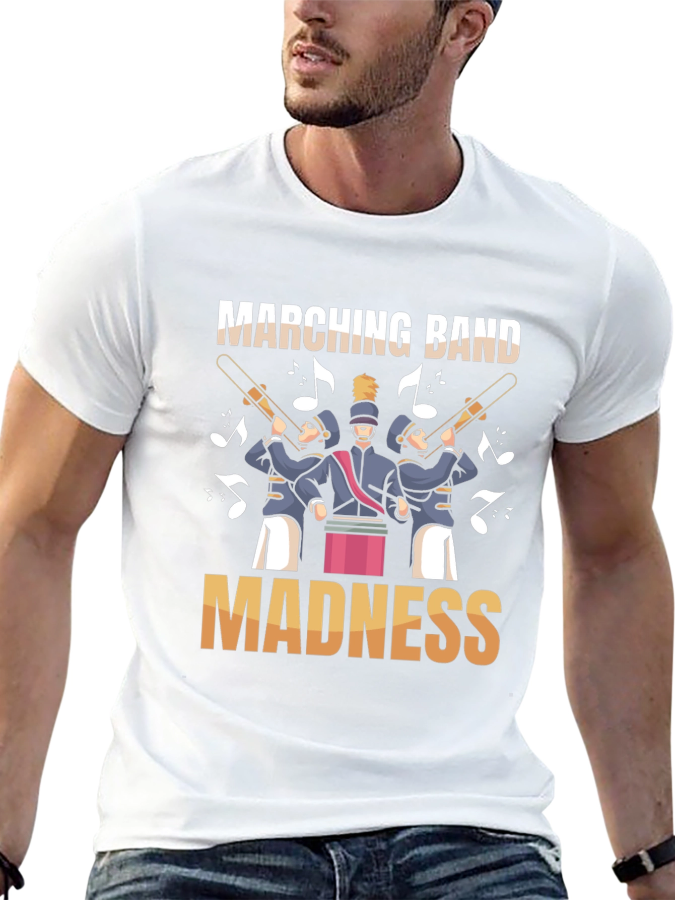 Marching Band Madness Graphic T-Shirt