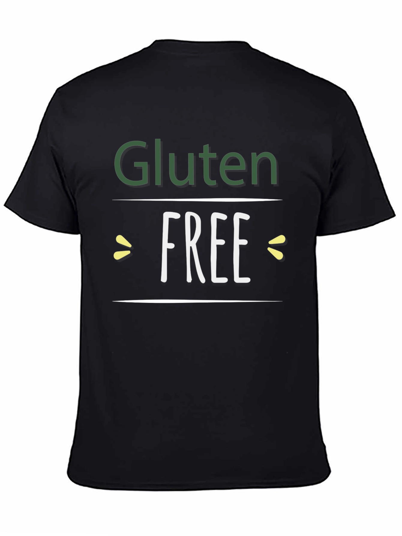 Gluten Free Black T-Shirt