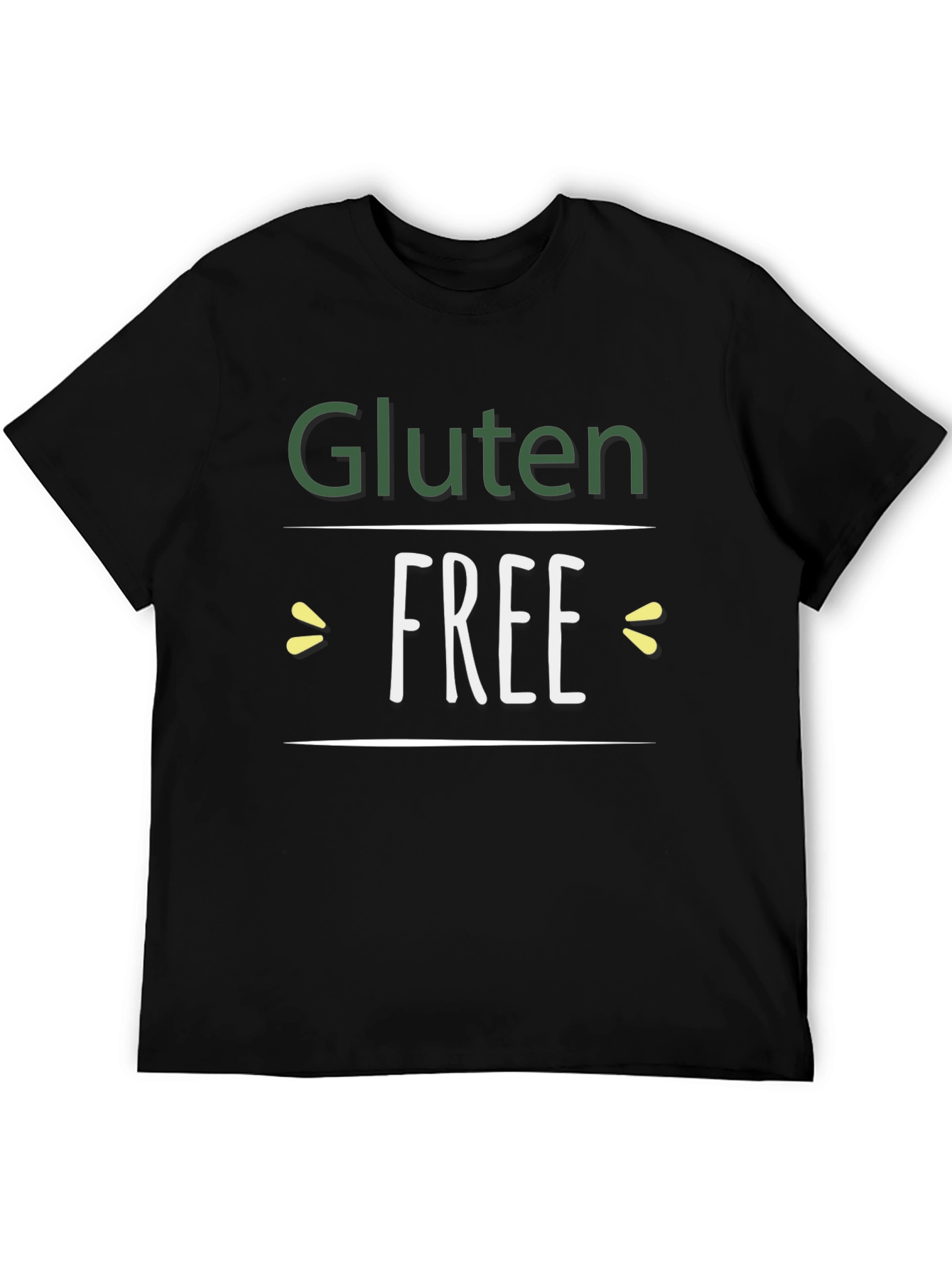 Gluten Free Black T-Shirt