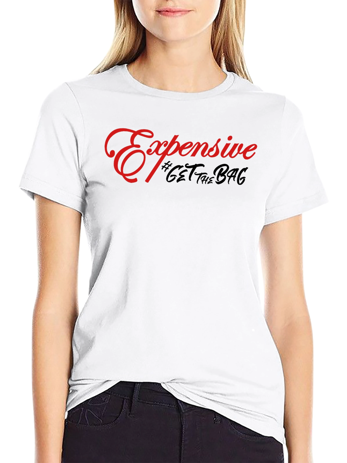 Expensive Get The Bag Black T-Shirt