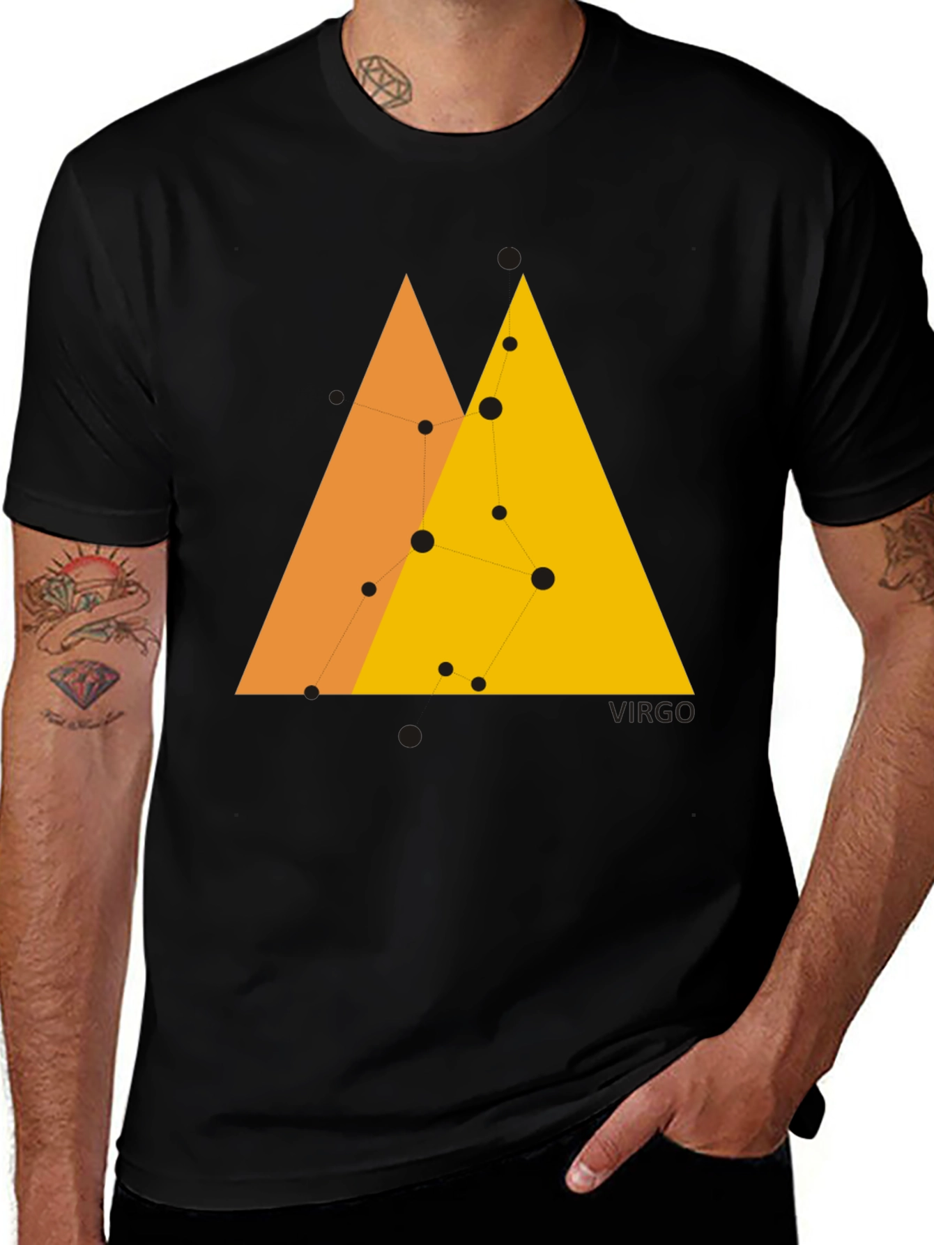Virgo Constellation Graphic Tee