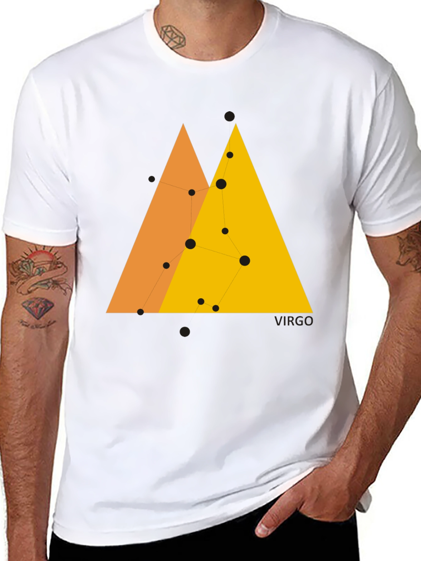 Virgo Constellation Graphic Tee