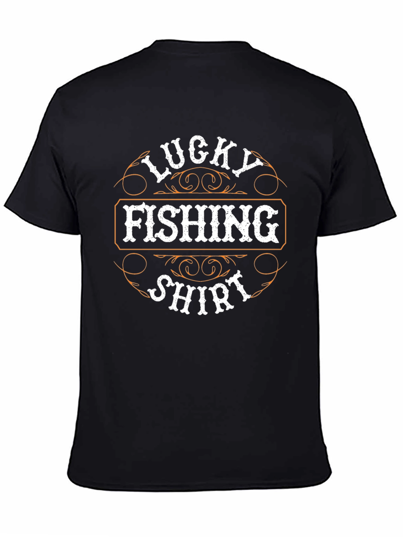 Lucky Fishing Shirt - Graphic Tee for Anglers