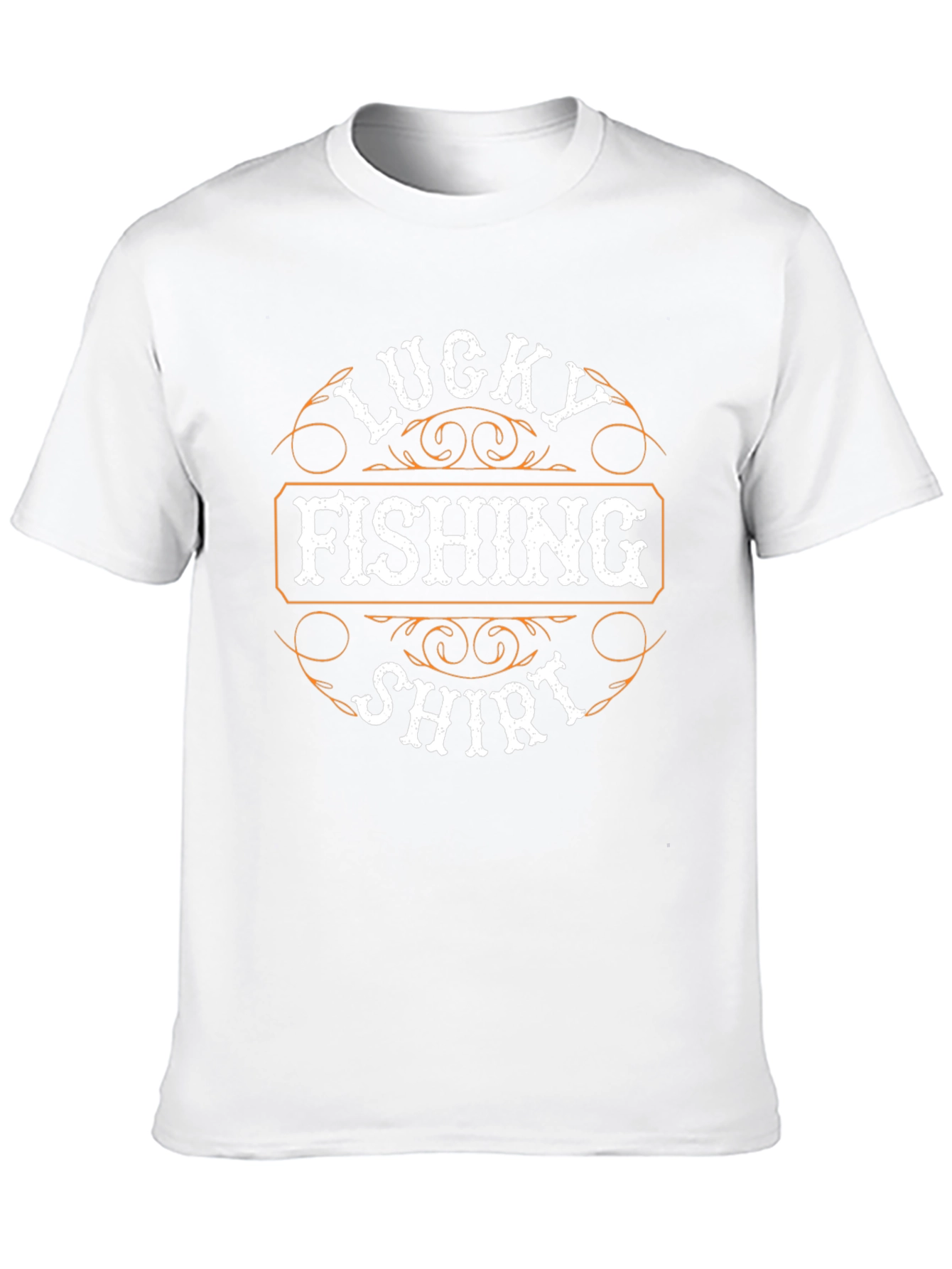 Lucky Fishing Shirt - Graphic Tee for Anglers