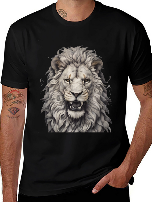 Lion Graphic Tee - Fierce Style
