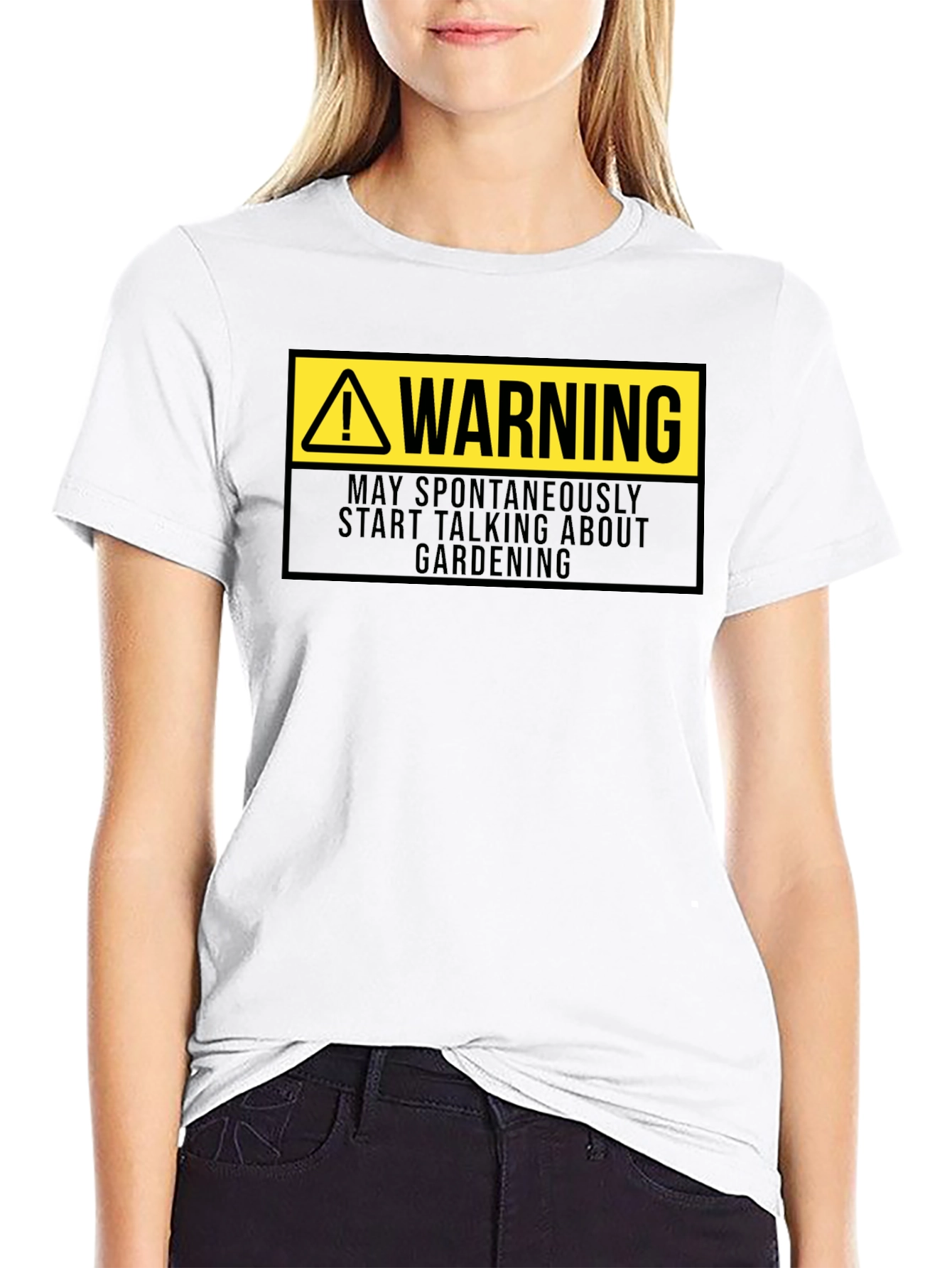 Gardening Enthusiast T-Shirt - Warning: May Talk About Gardening