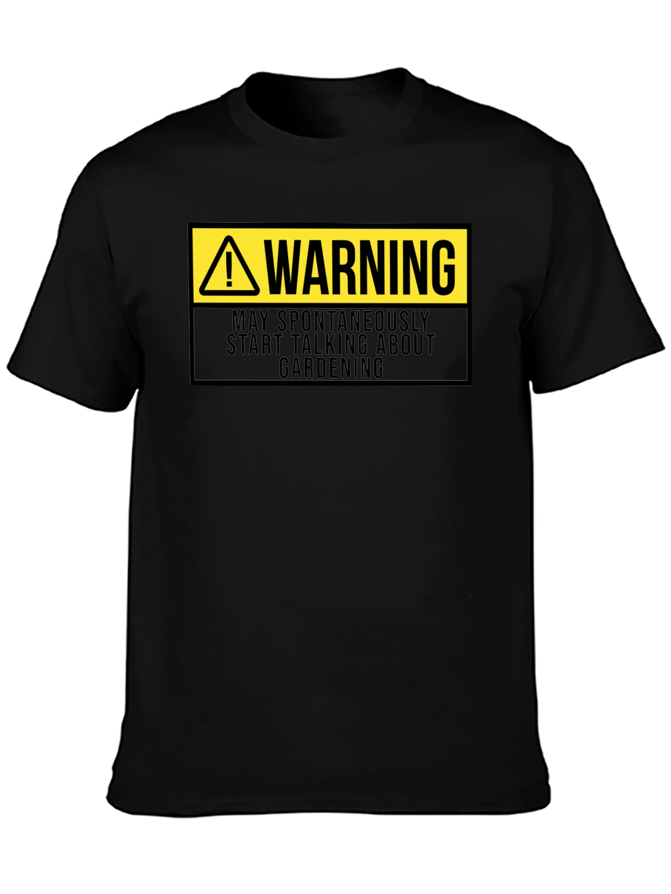 Gardening Enthusiast T-Shirt - Warning: May Talk About Gardening