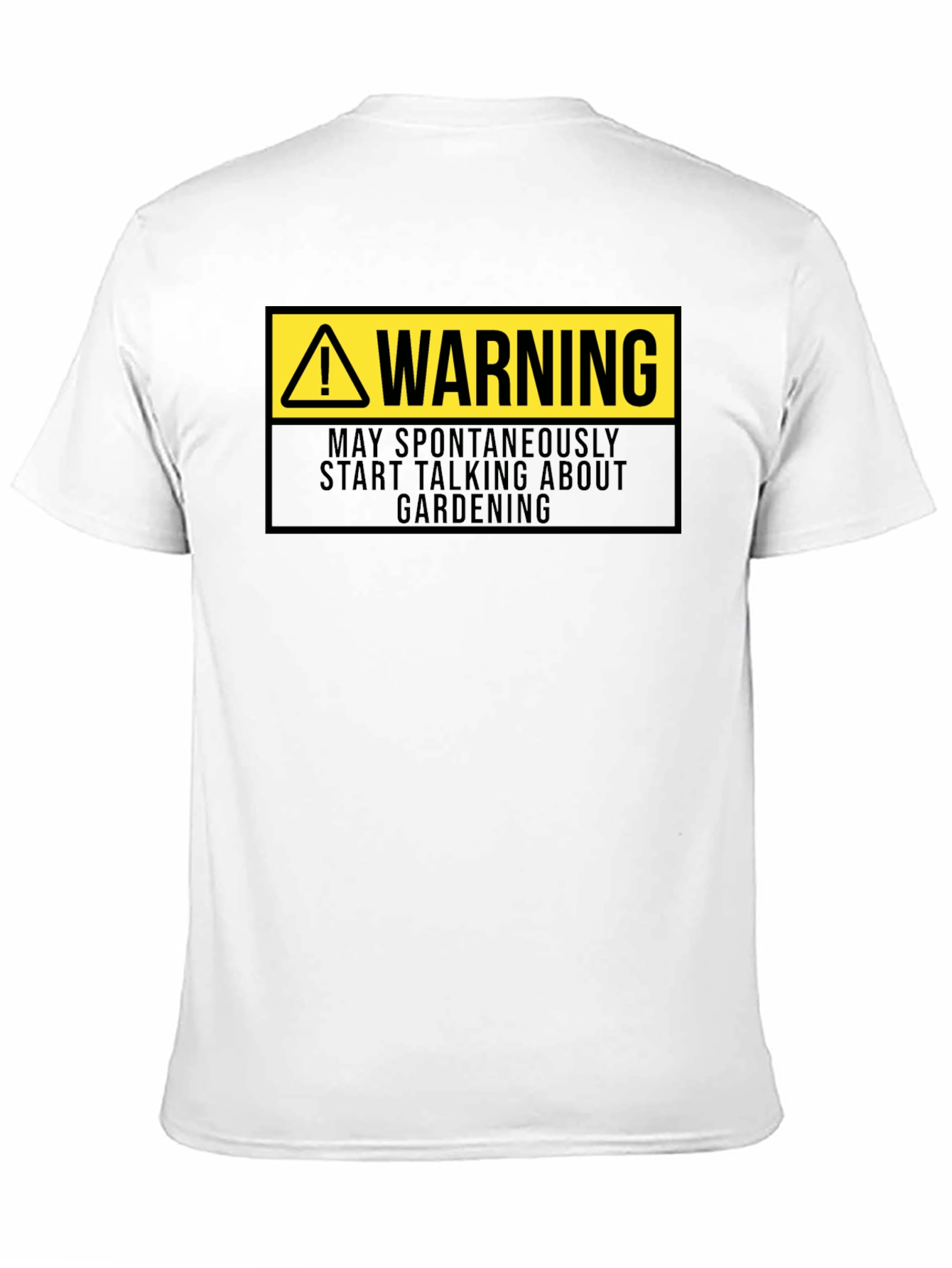 Gardening Enthusiast T-Shirt - Warning: May Talk About Gardening