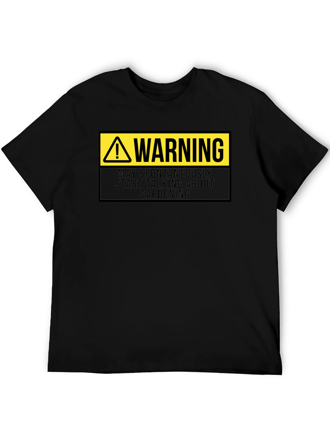 Gardening Enthusiast T-Shirt - Warning: May Talk About Gardening
