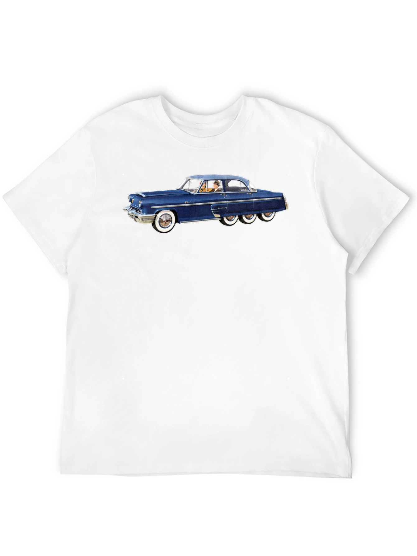 Classic Car Graphic Tee - Retro Cool Style