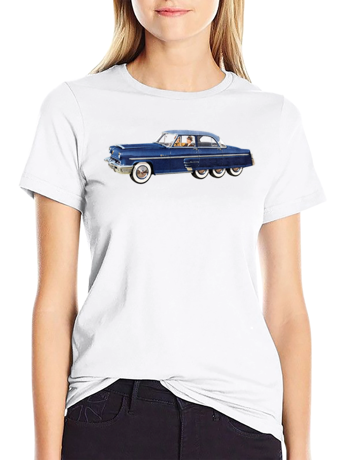 Classic Car Graphic Tee - Retro Cool Style