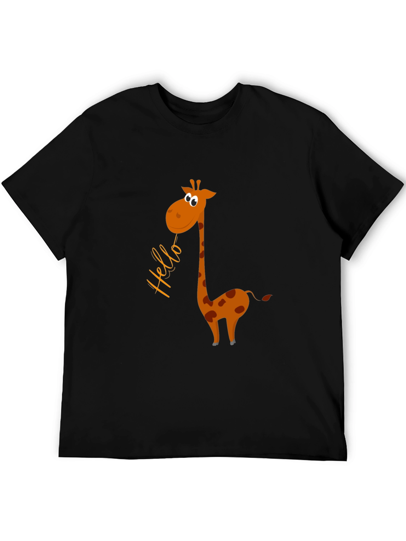 Giraffe Hello Graphic Tee