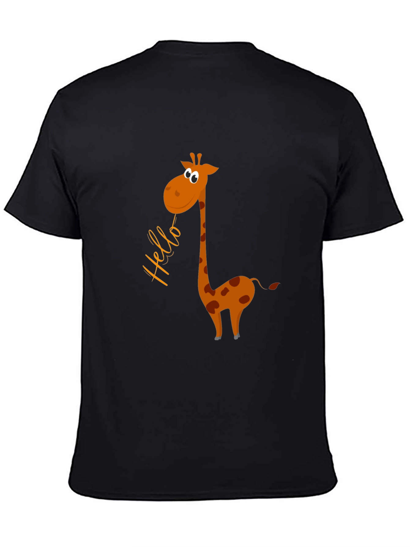 Giraffe Hello Graphic Tee
