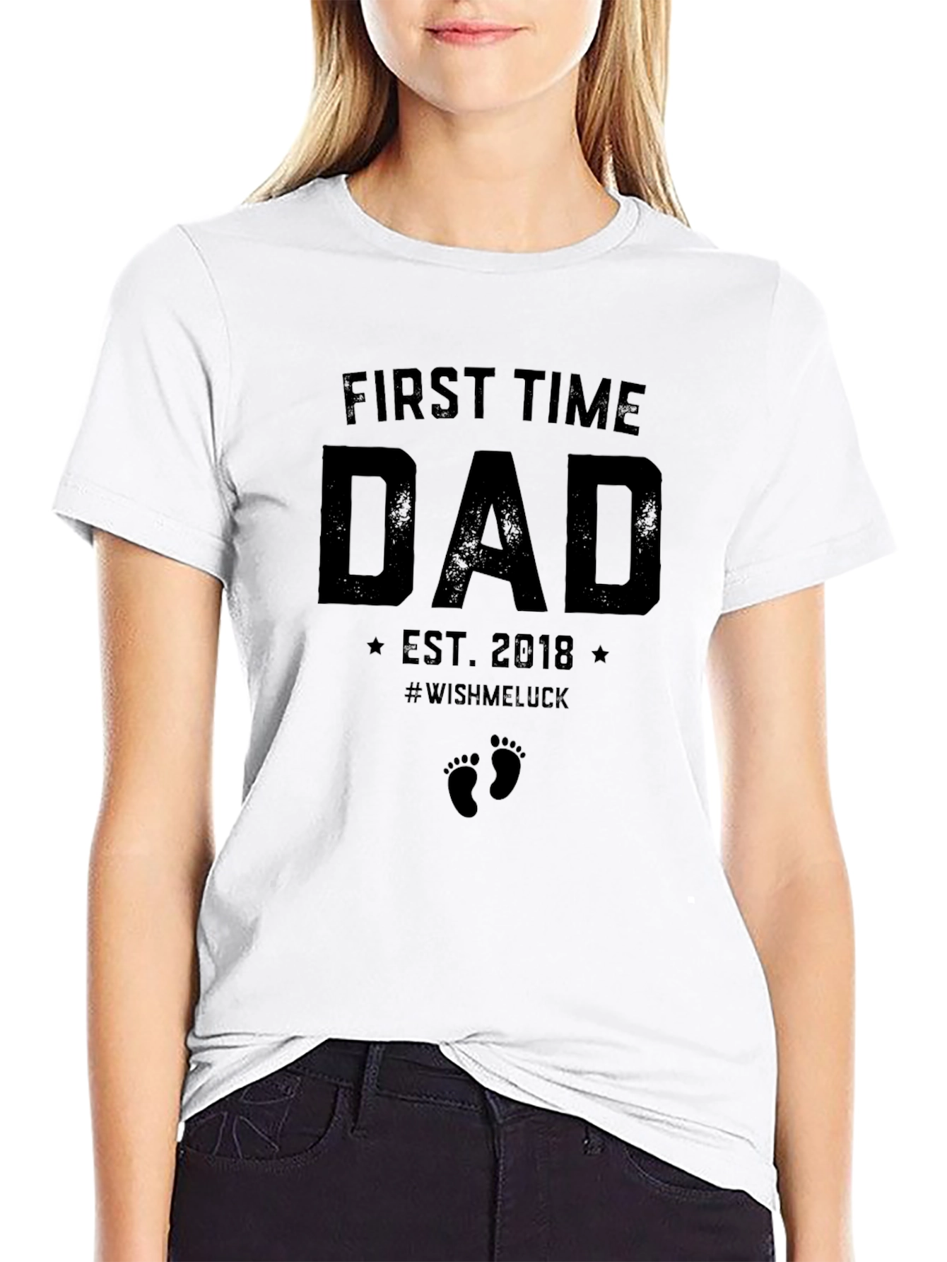 First Time Dad EST 2018 T-Shirt
