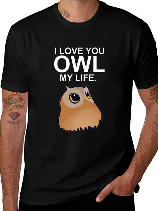 I Love You Owl My Life T-Shirt