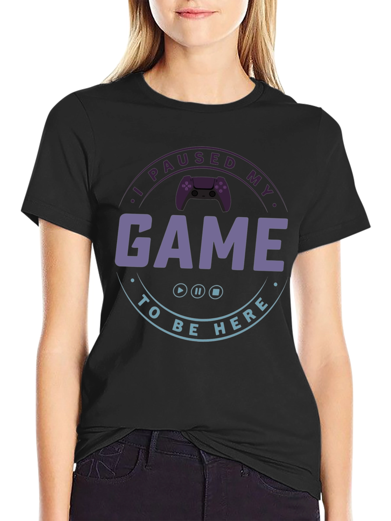 I Paused My Game T-Shirt - Gamer Apparel