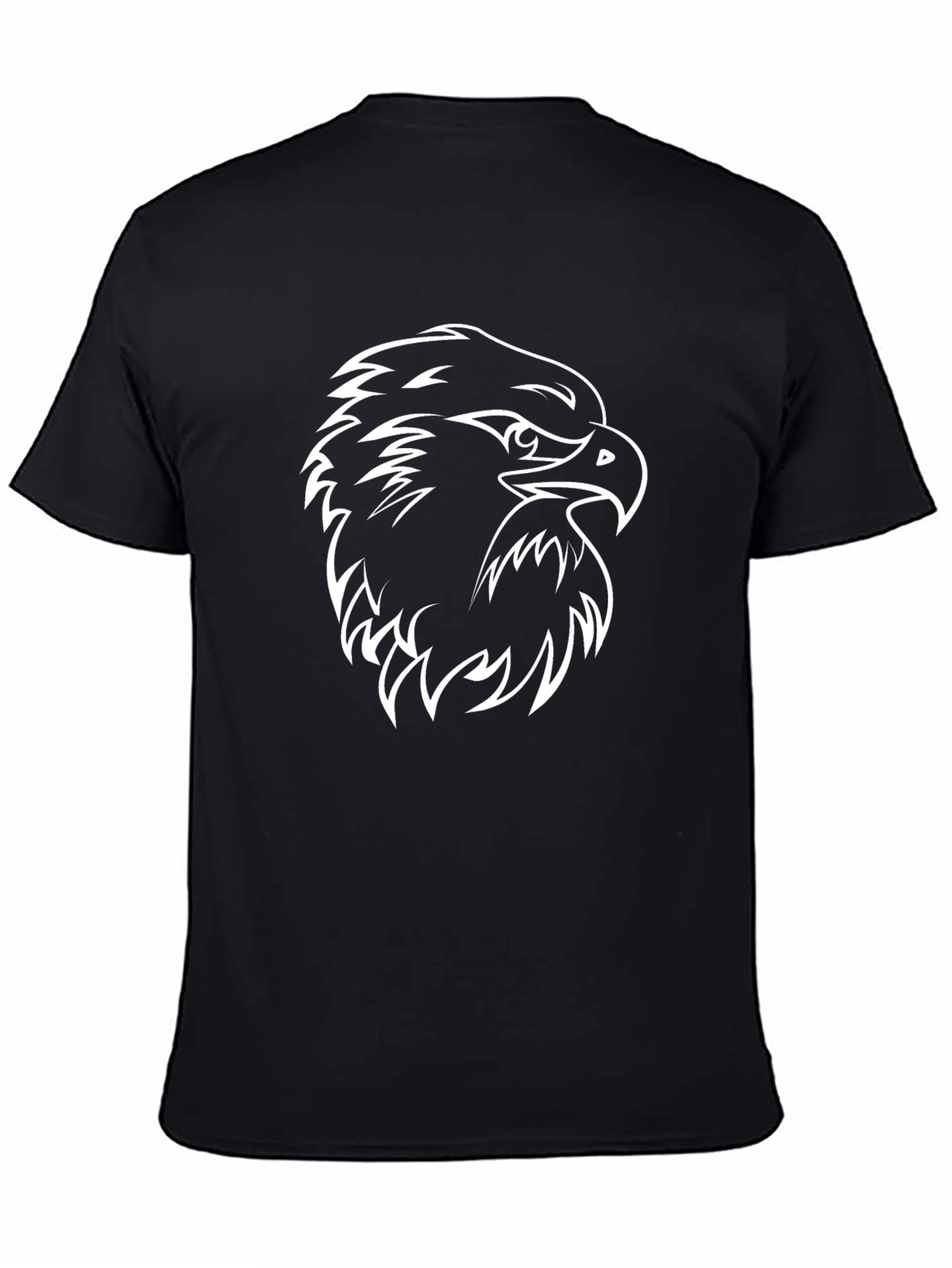 Bold Eagle Graphic Black T-Shirt