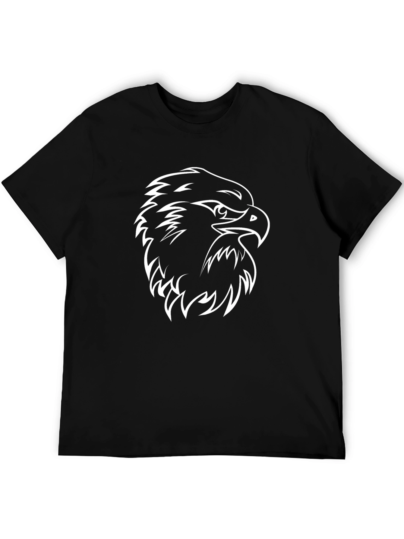 Bold Eagle Graphic Black T-Shirt