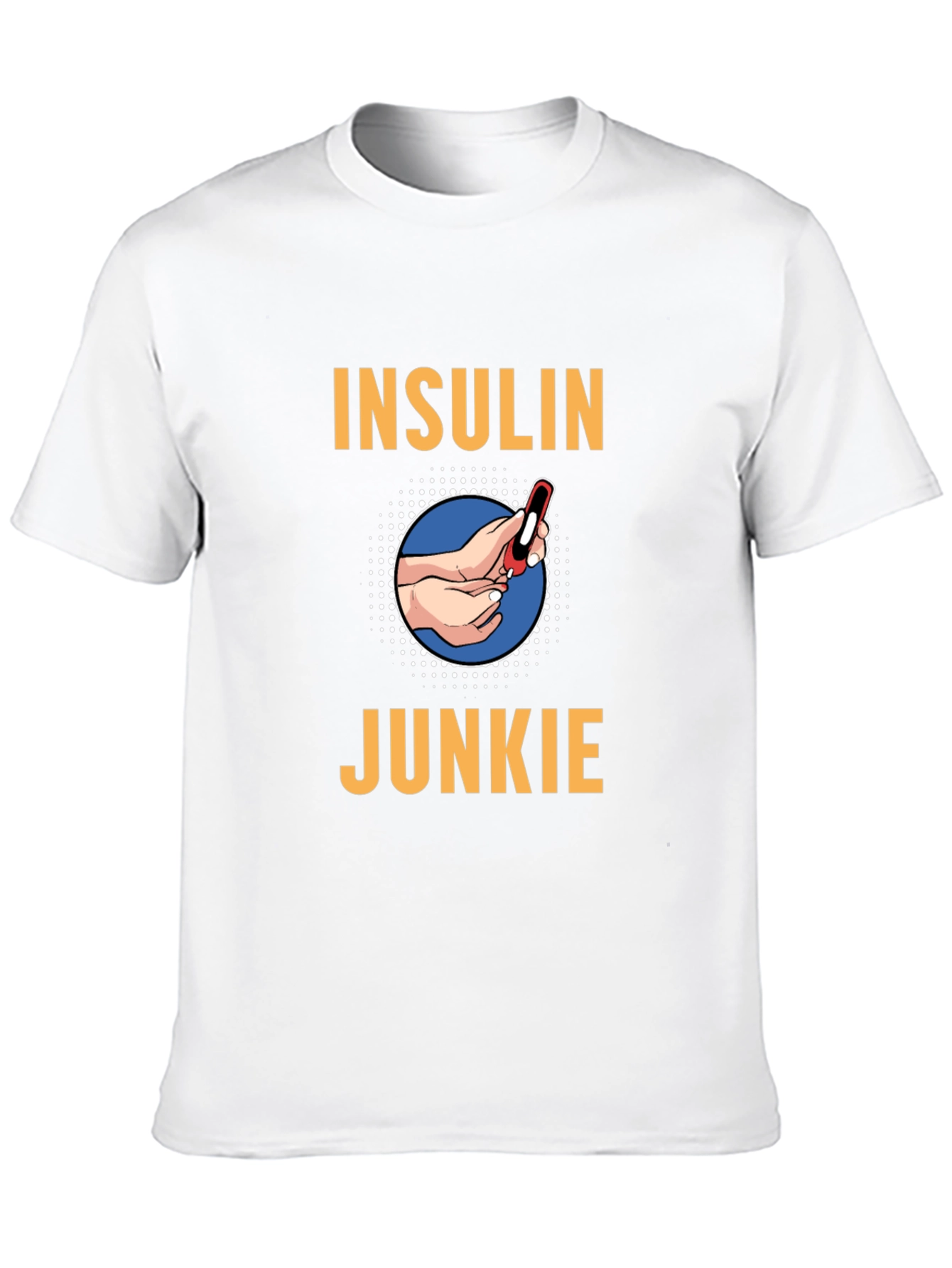 Insulin Junkie Graphic Tee - Diabetes Awareness T-Shirt