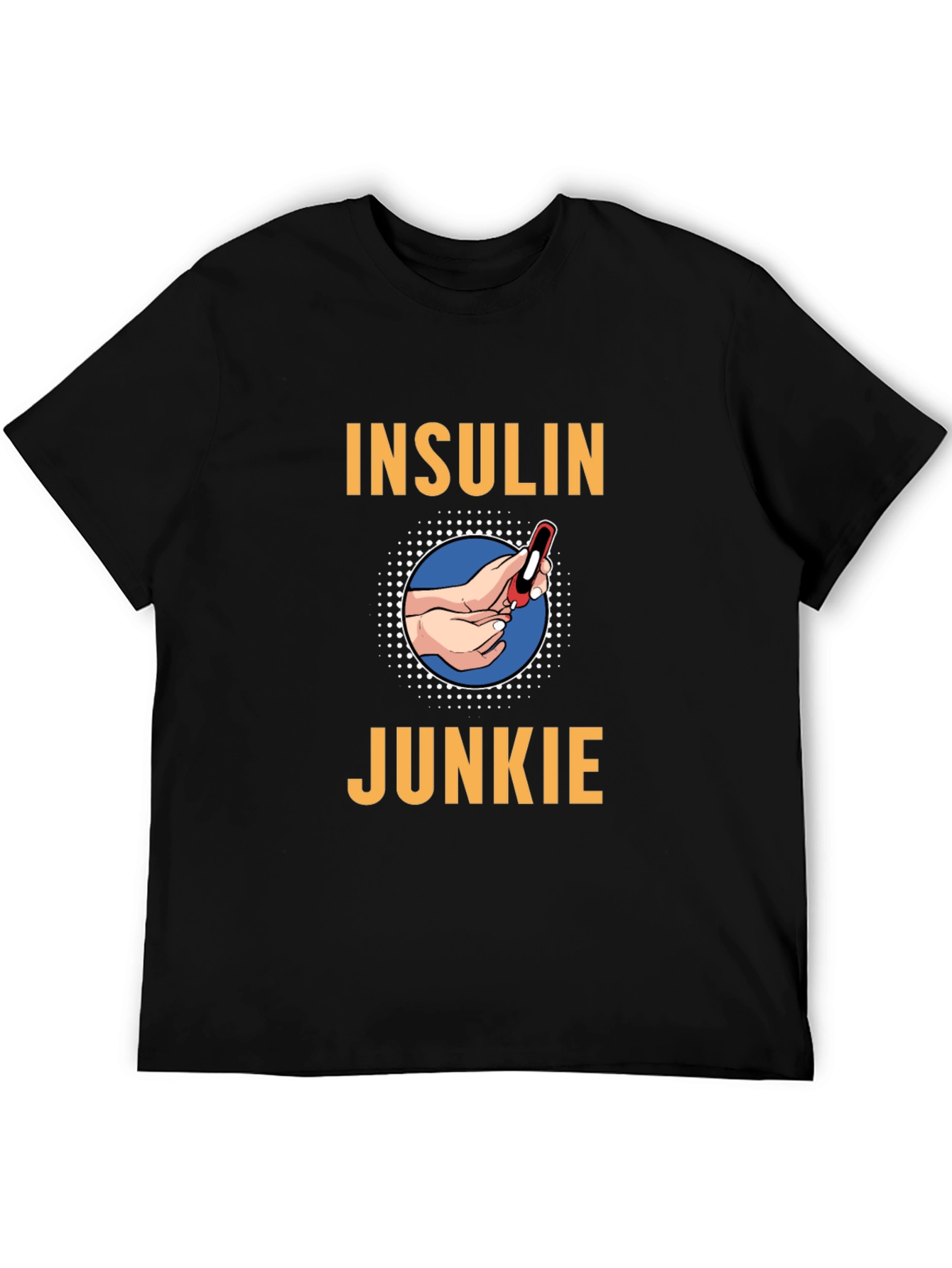 Insulin Junkie Graphic Tee - Diabetes Awareness T-Shirt