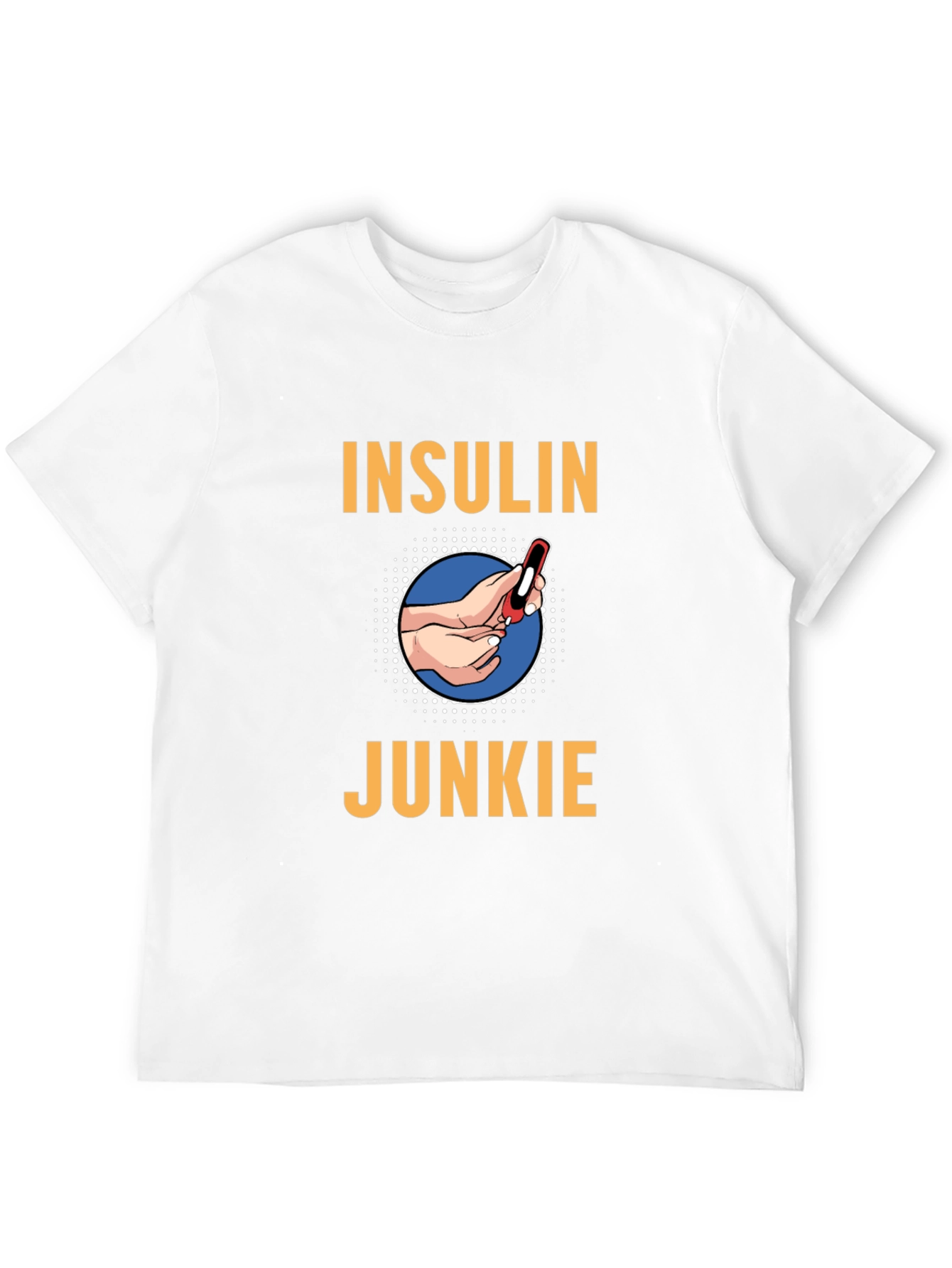 Insulin Junkie Graphic Tee - Diabetes Awareness T-Shirt
