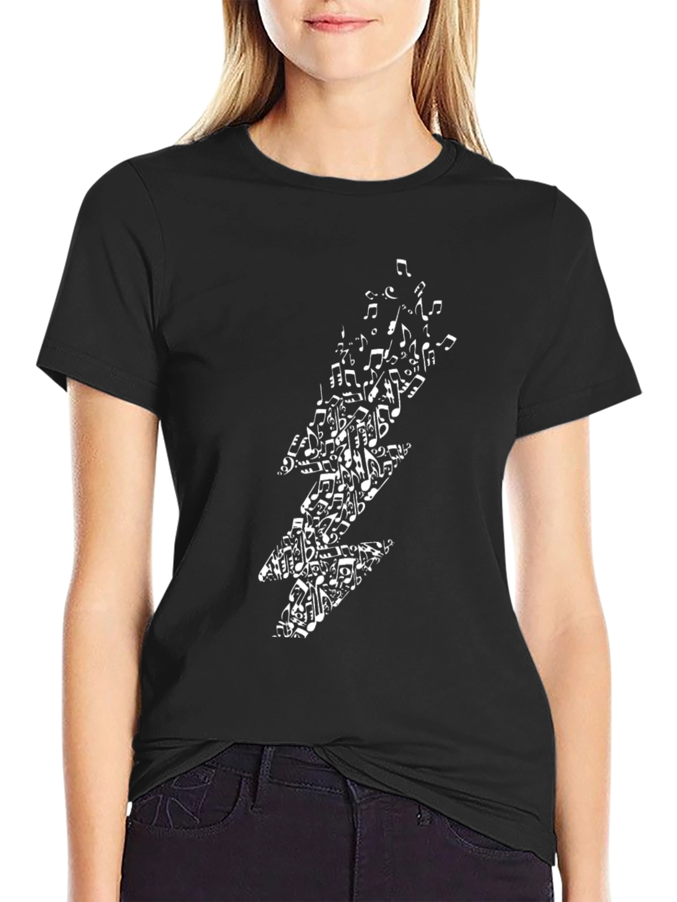Music Bolt T-Shirt - Rock & Roll Style