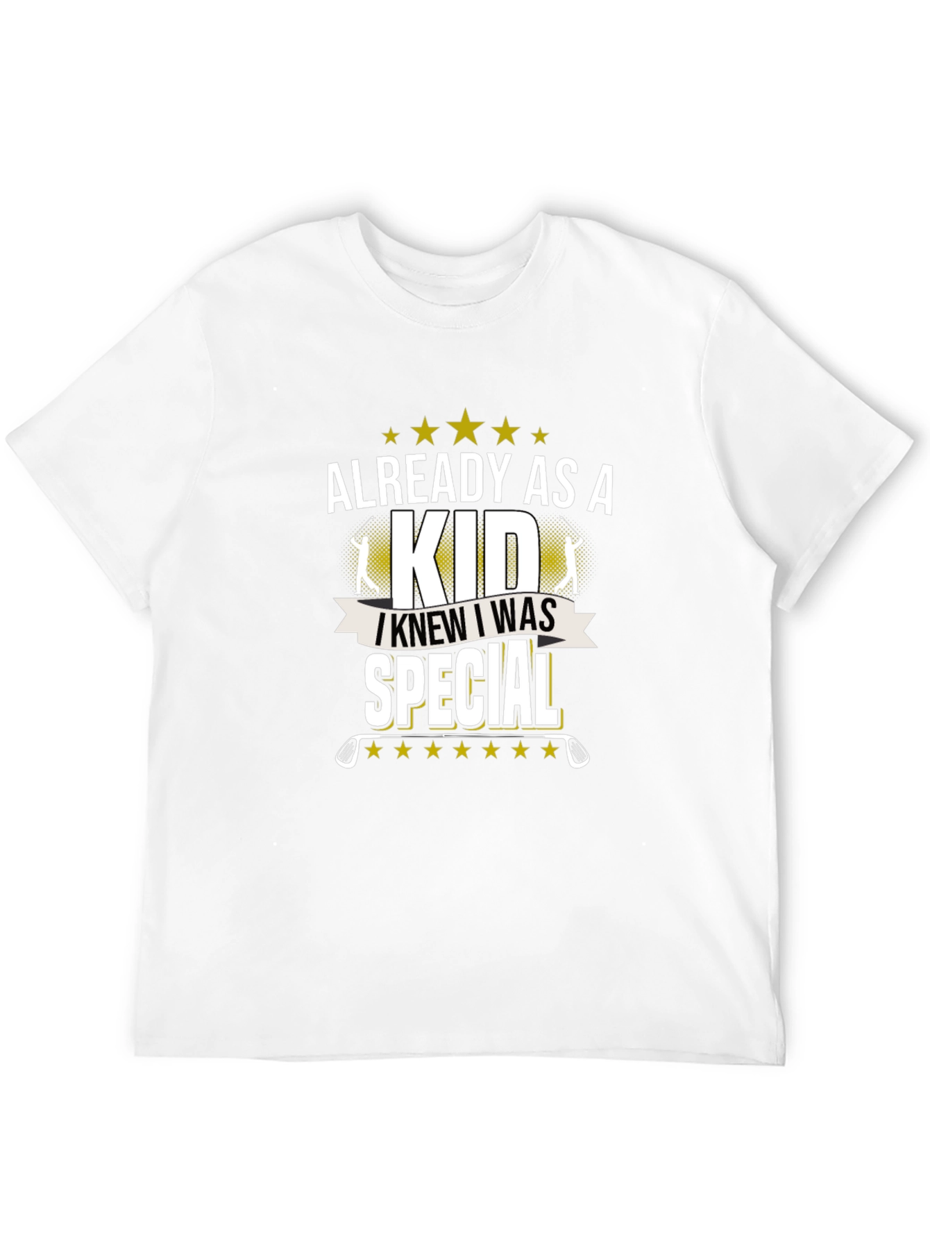 Funny Golfing T-Shirt: Already As A Kid Special Tee