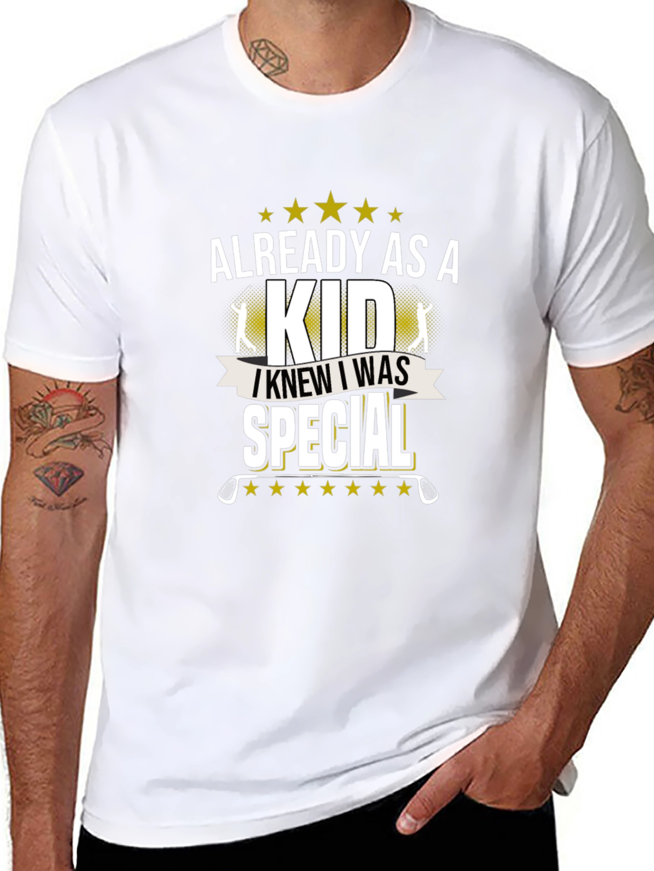 Funny Golfing T-Shirt: Already As A Kid Special Tee