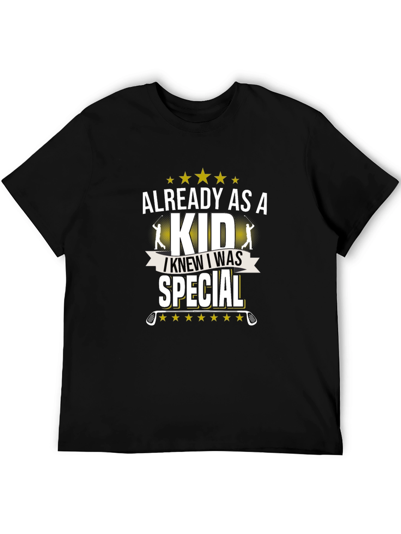 Funny Golfing T-Shirt: Already As A Kid Special Tee