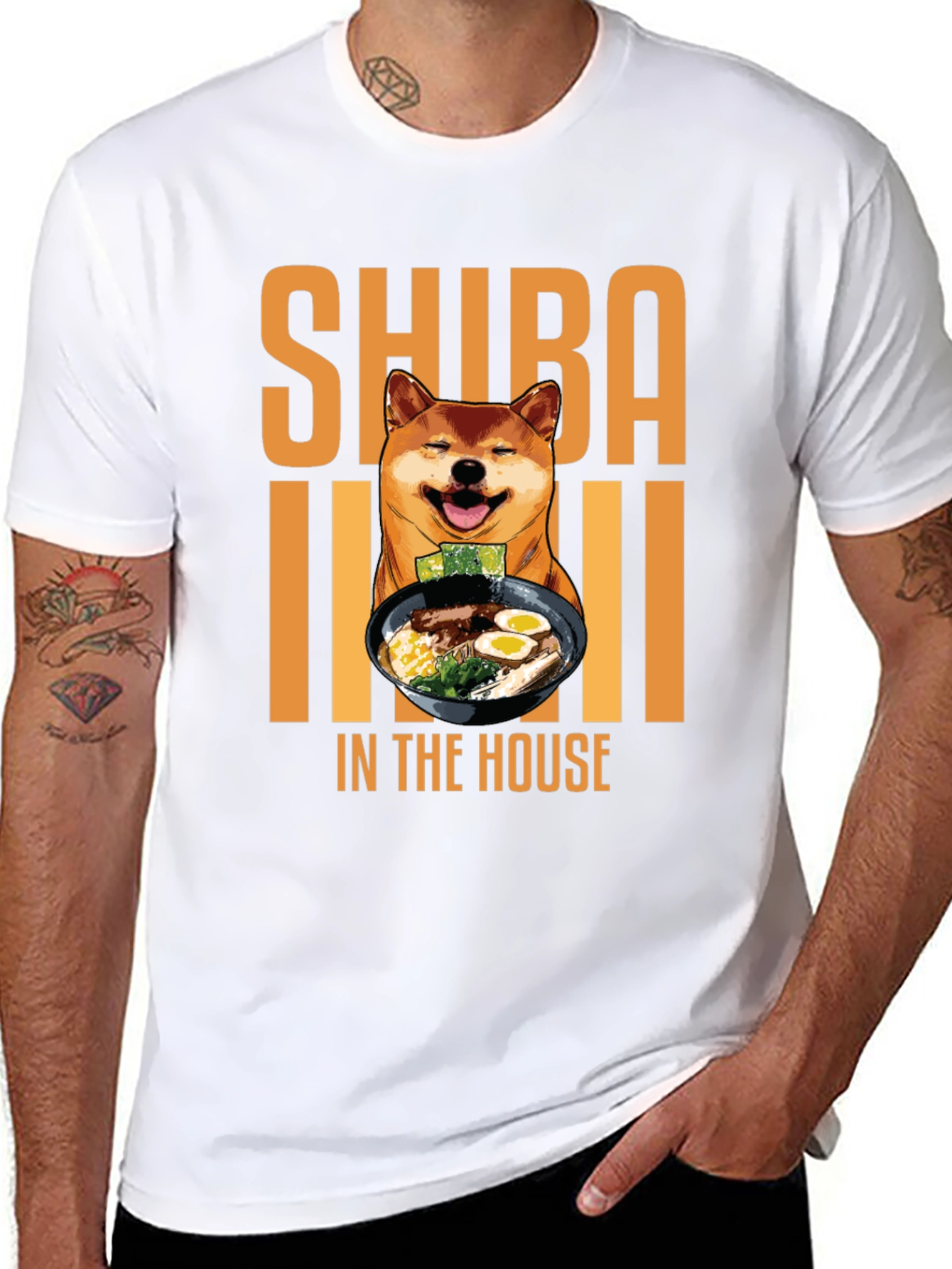 Shiba Inu Ramen T-Shirt