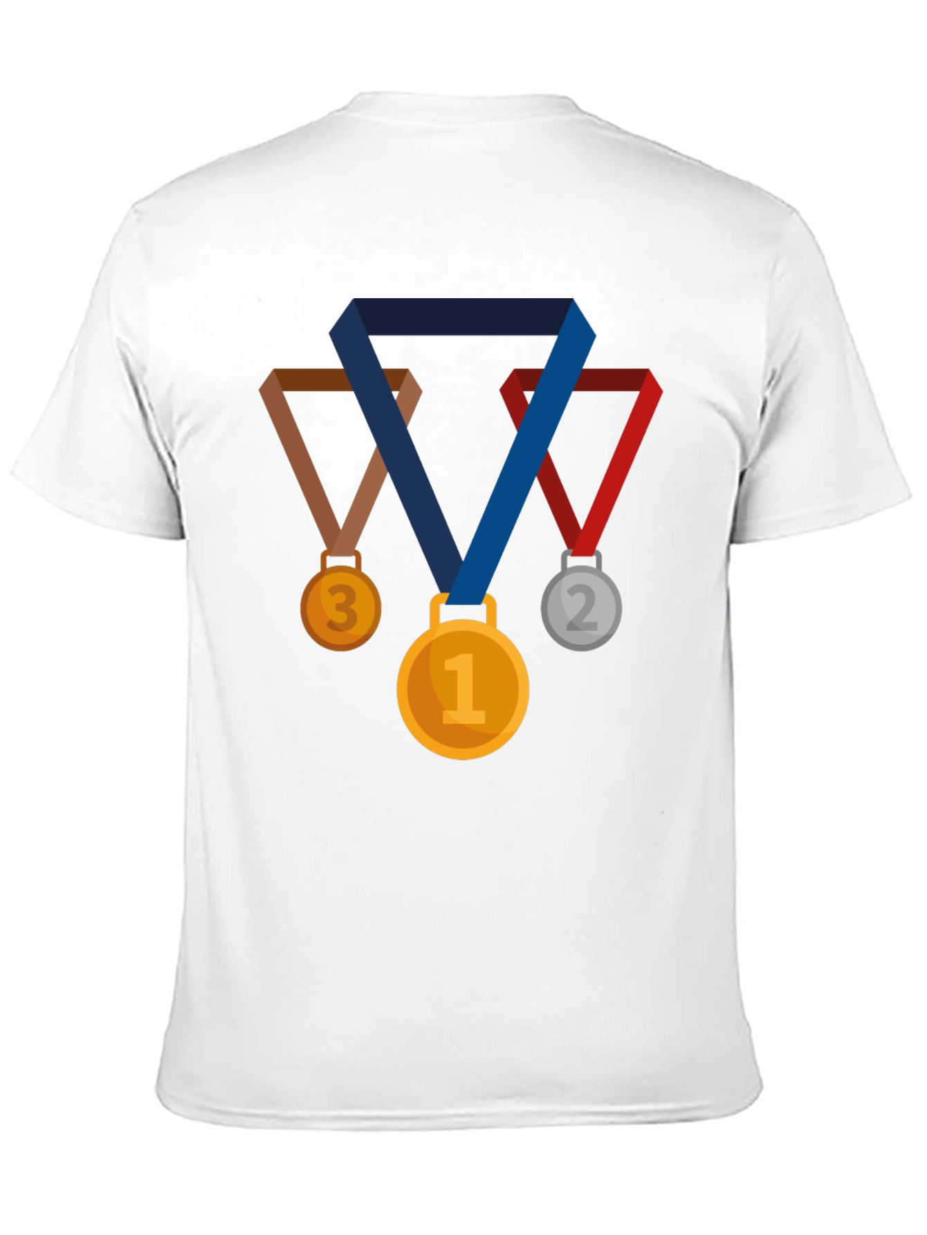 Medal Graphic Black T-Shirt