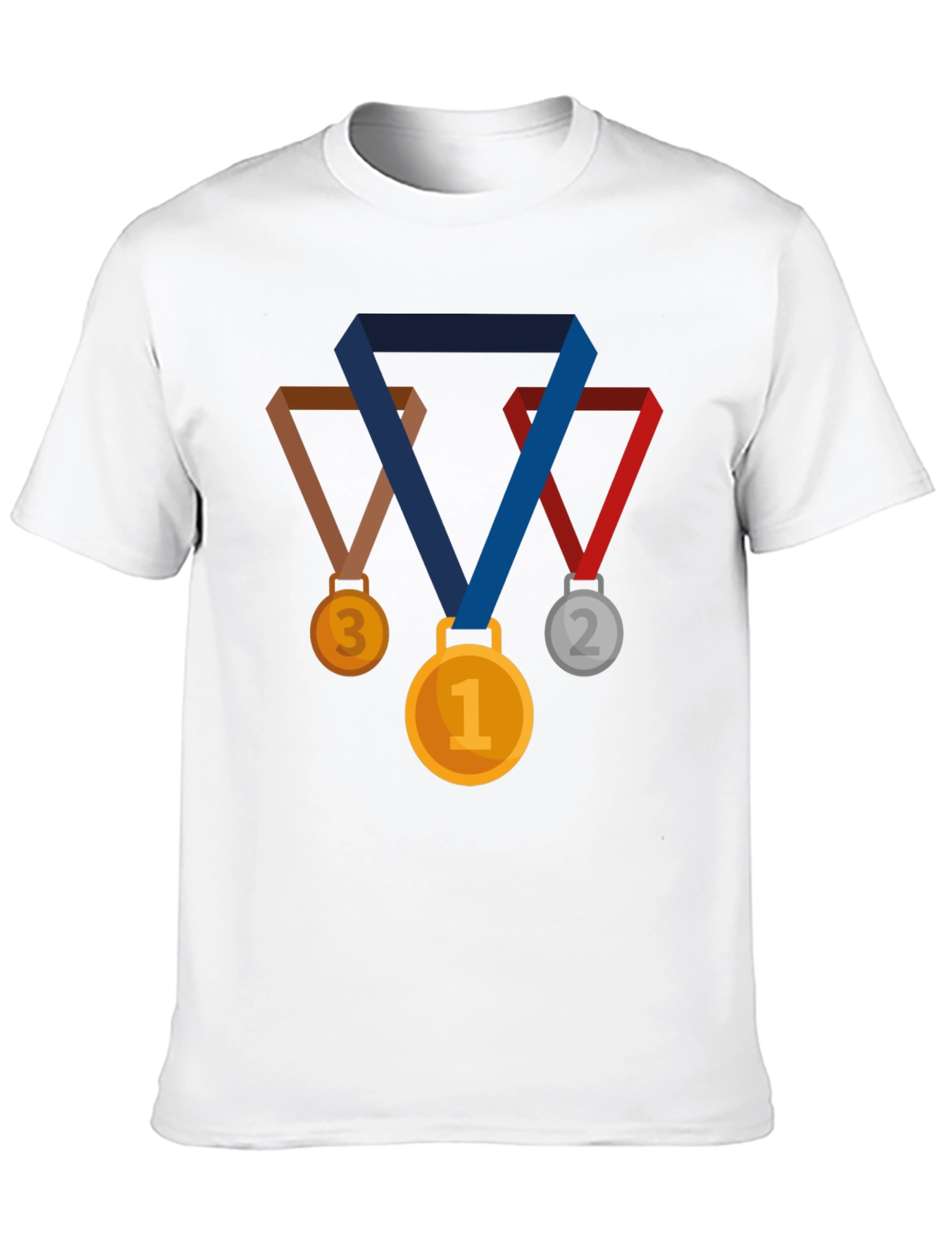 Medal Graphic Black T-Shirt