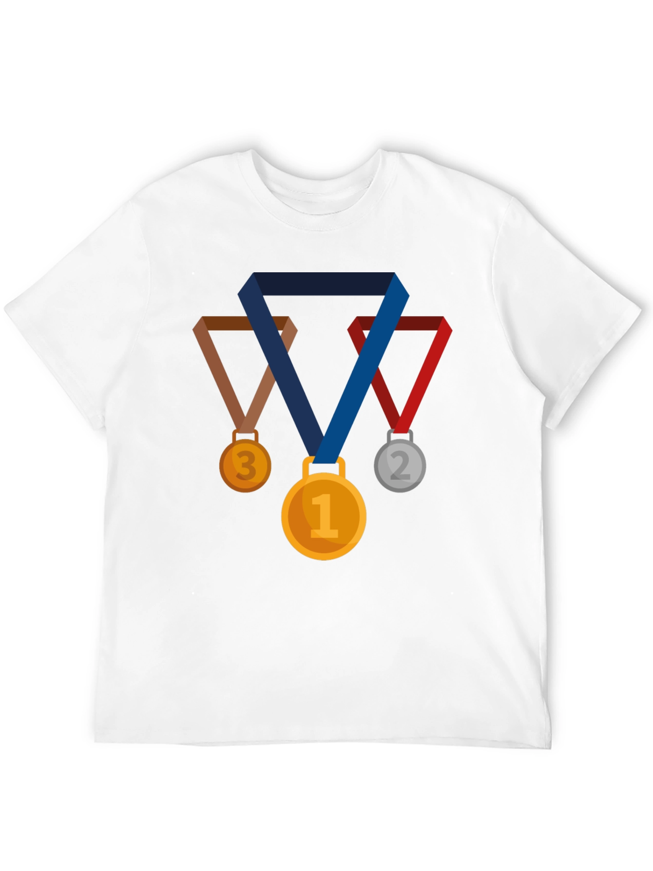 Medal Graphic Black T-Shirt