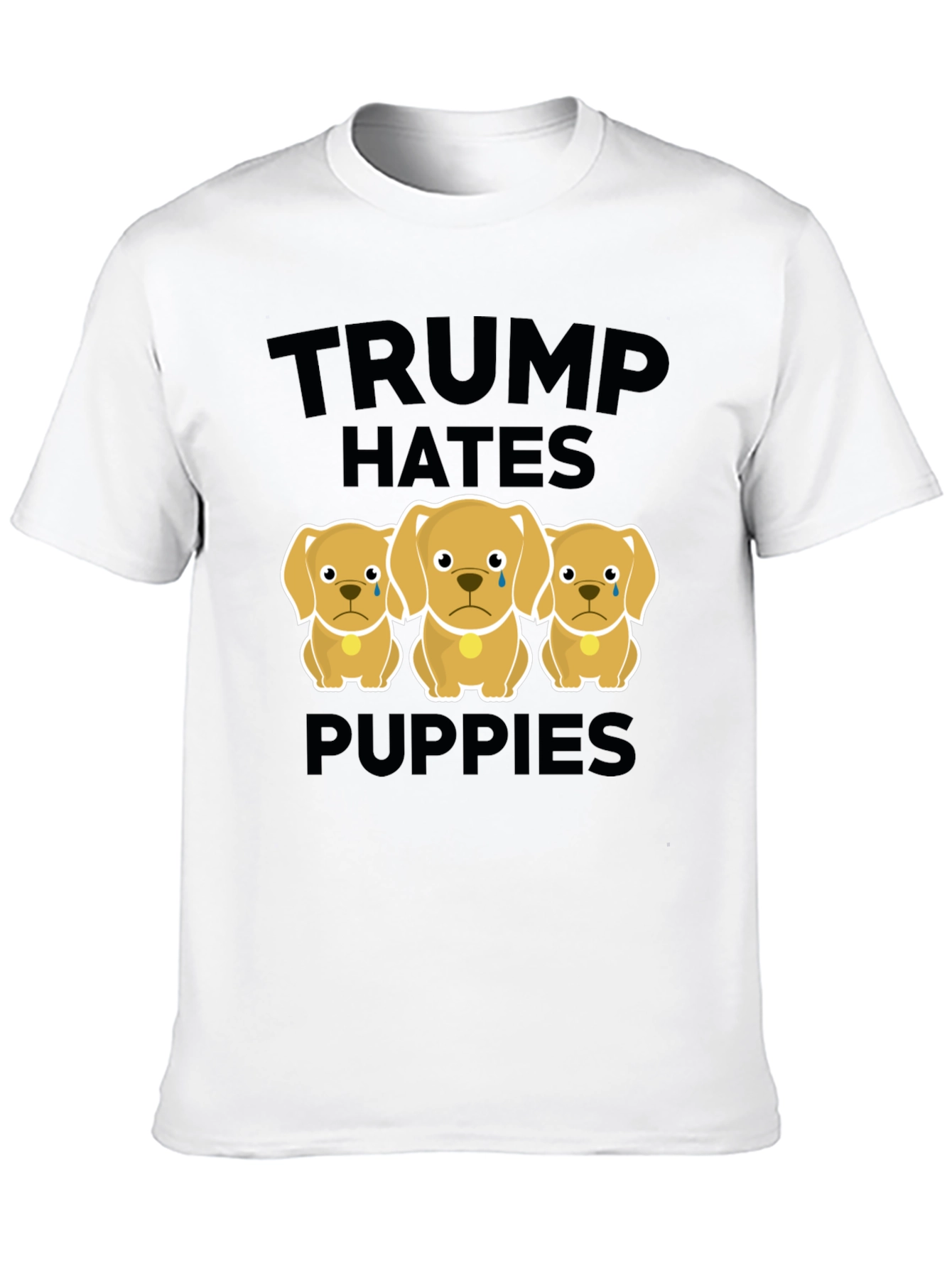 Trump Hates Puppies Graphic Tee