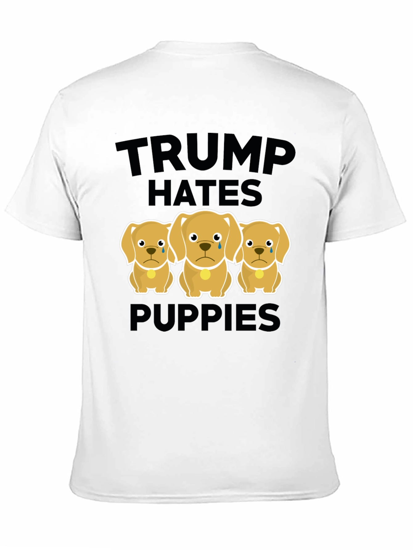 Trump Hates Puppies Graphic Tee