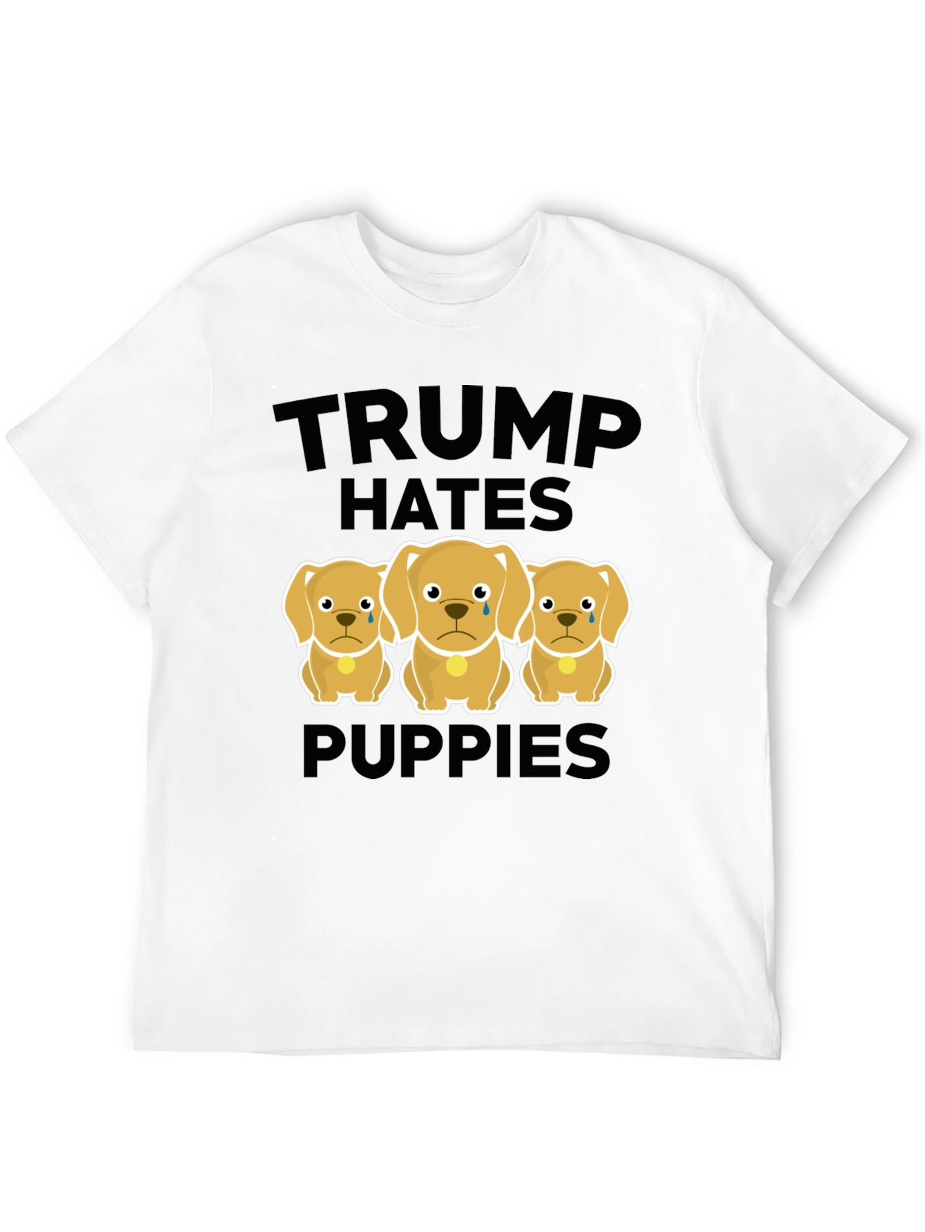 Trump Hates Puppies Graphic Tee