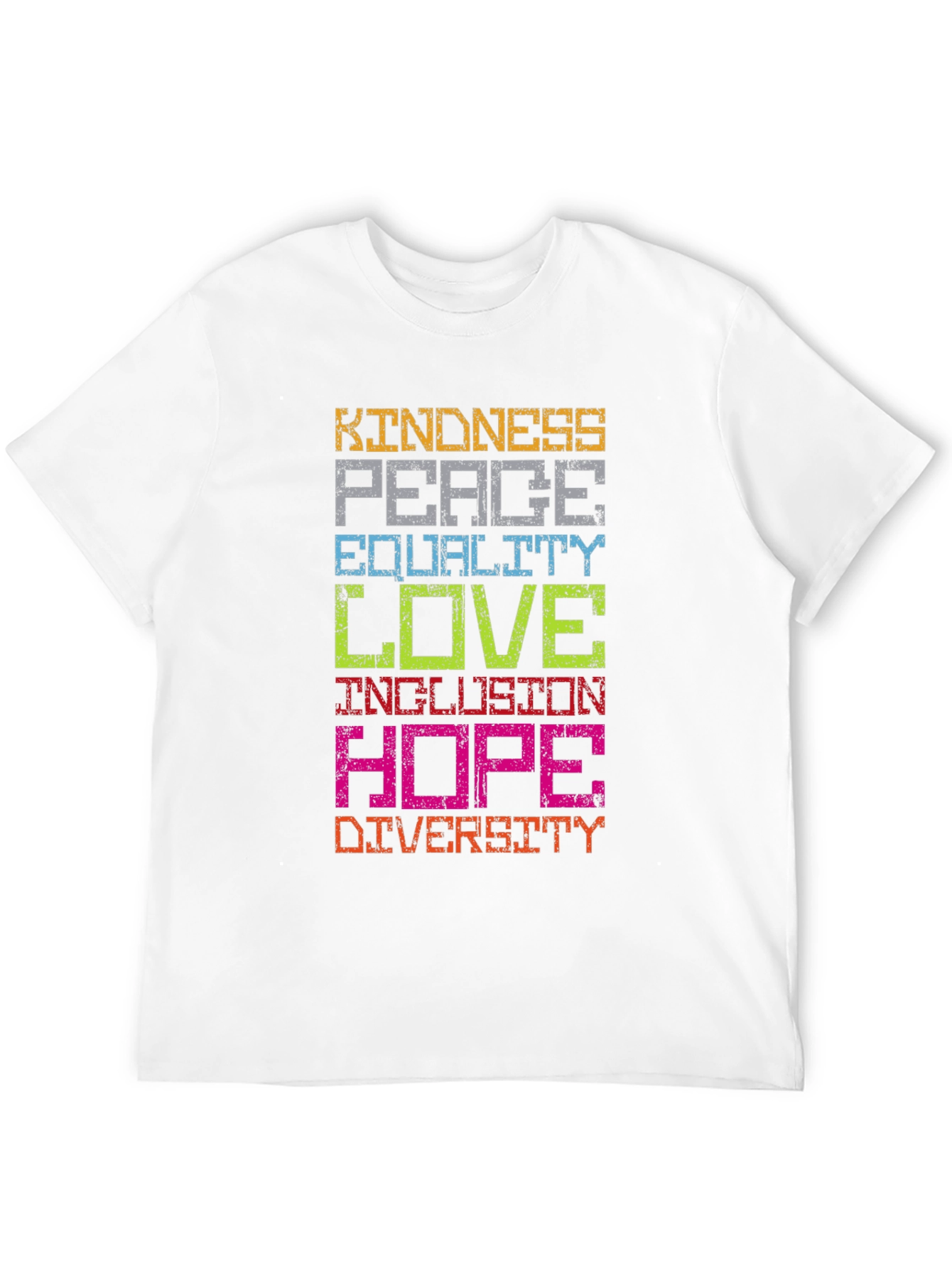 Kindness Peace Love Graphic T-Shirt