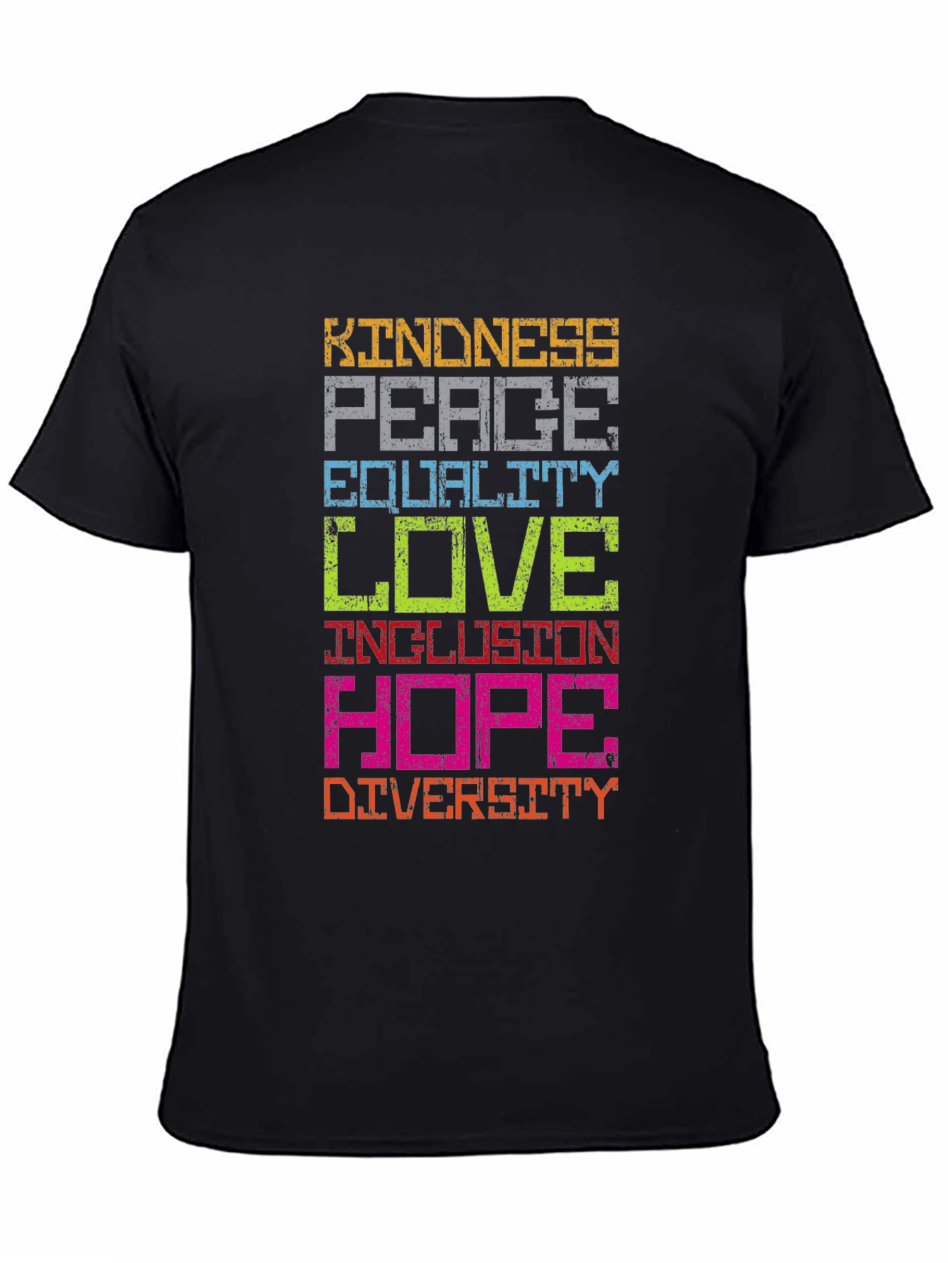 Kindness Peace Love Graphic T-Shirt