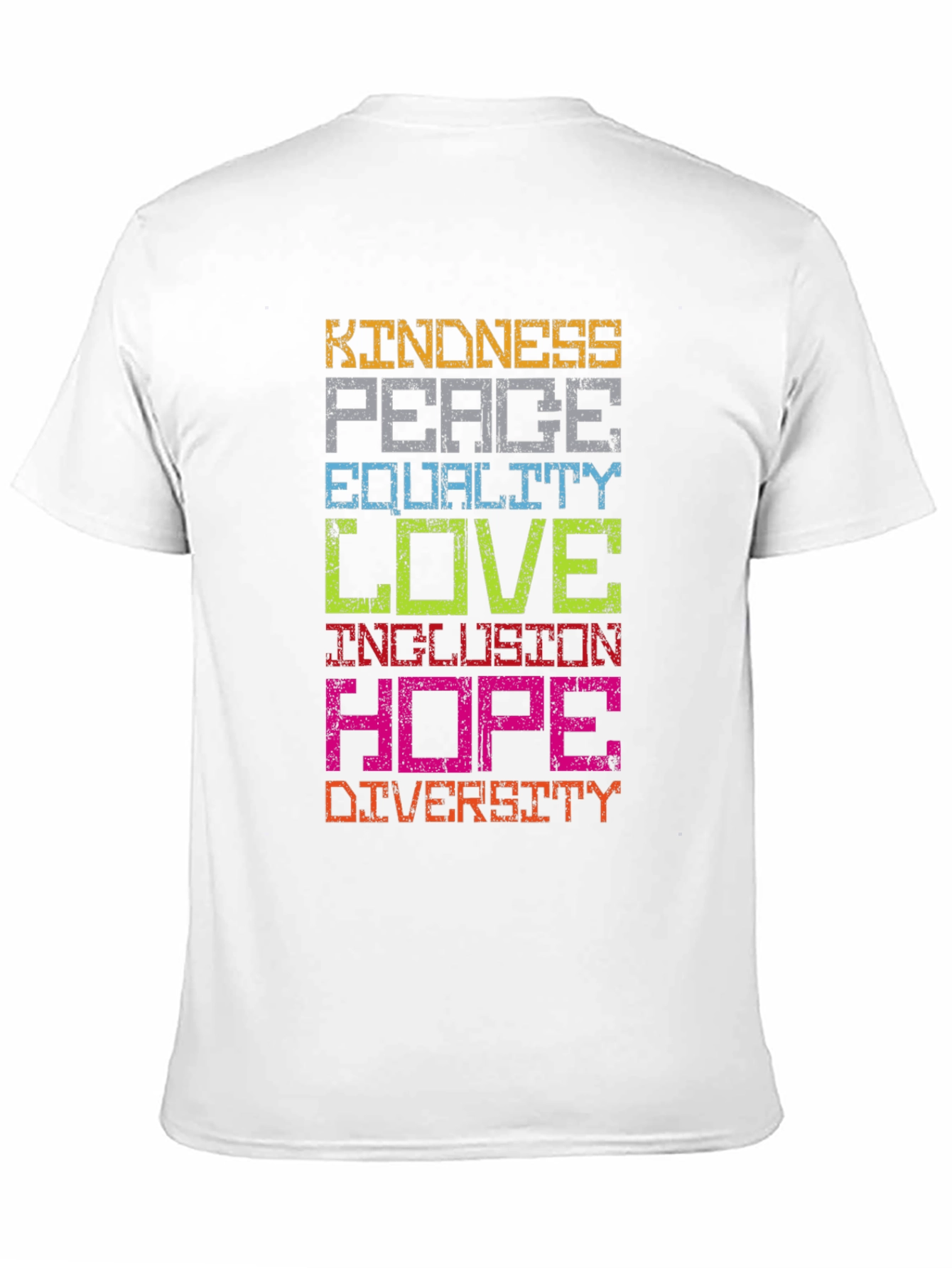 Kindness Peace Love Graphic T-Shirt