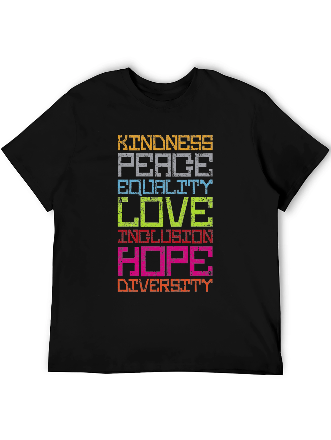 Kindness Peace Love Graphic T-Shirt