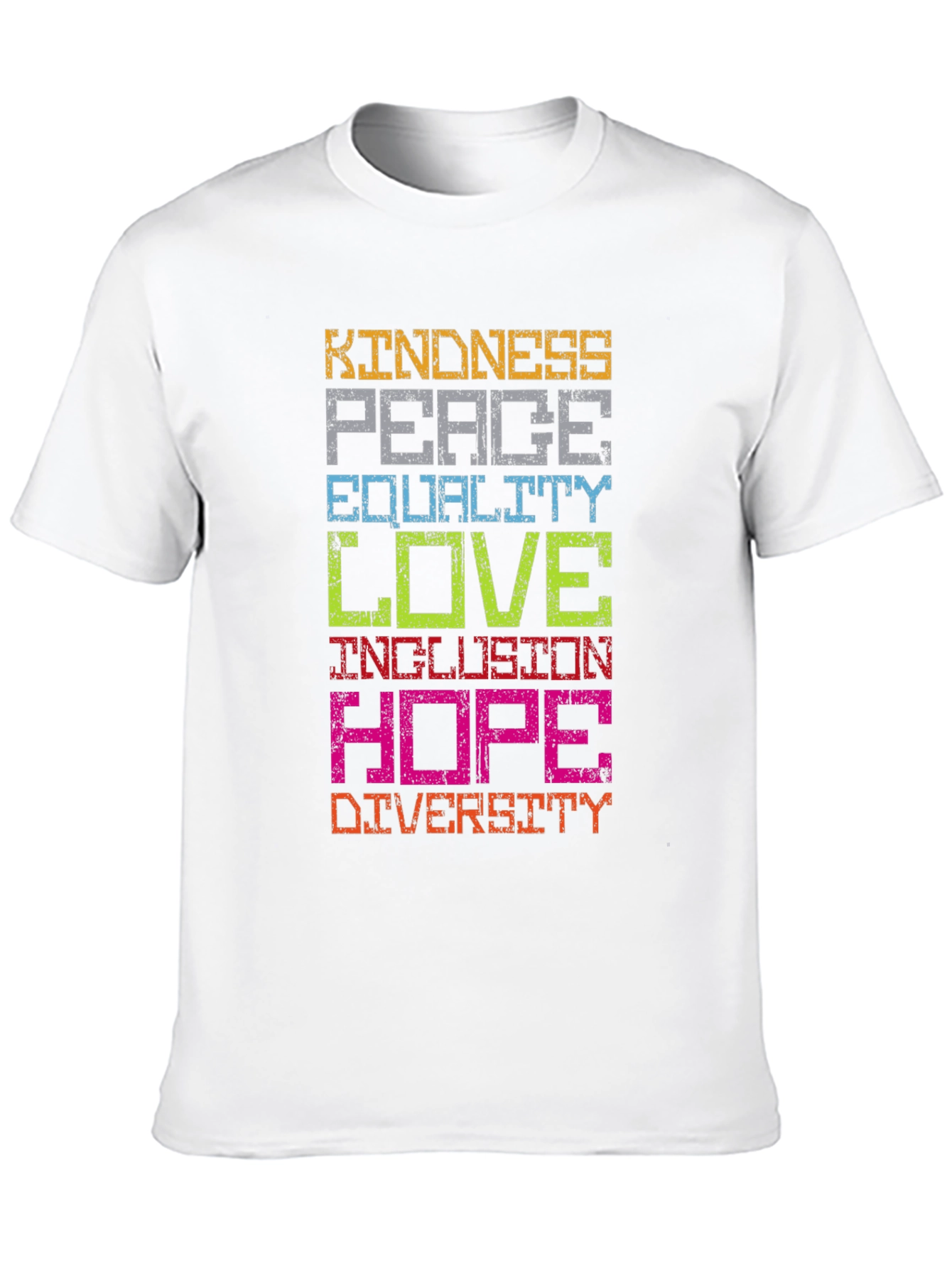 Kindness Peace Love Graphic T-Shirt