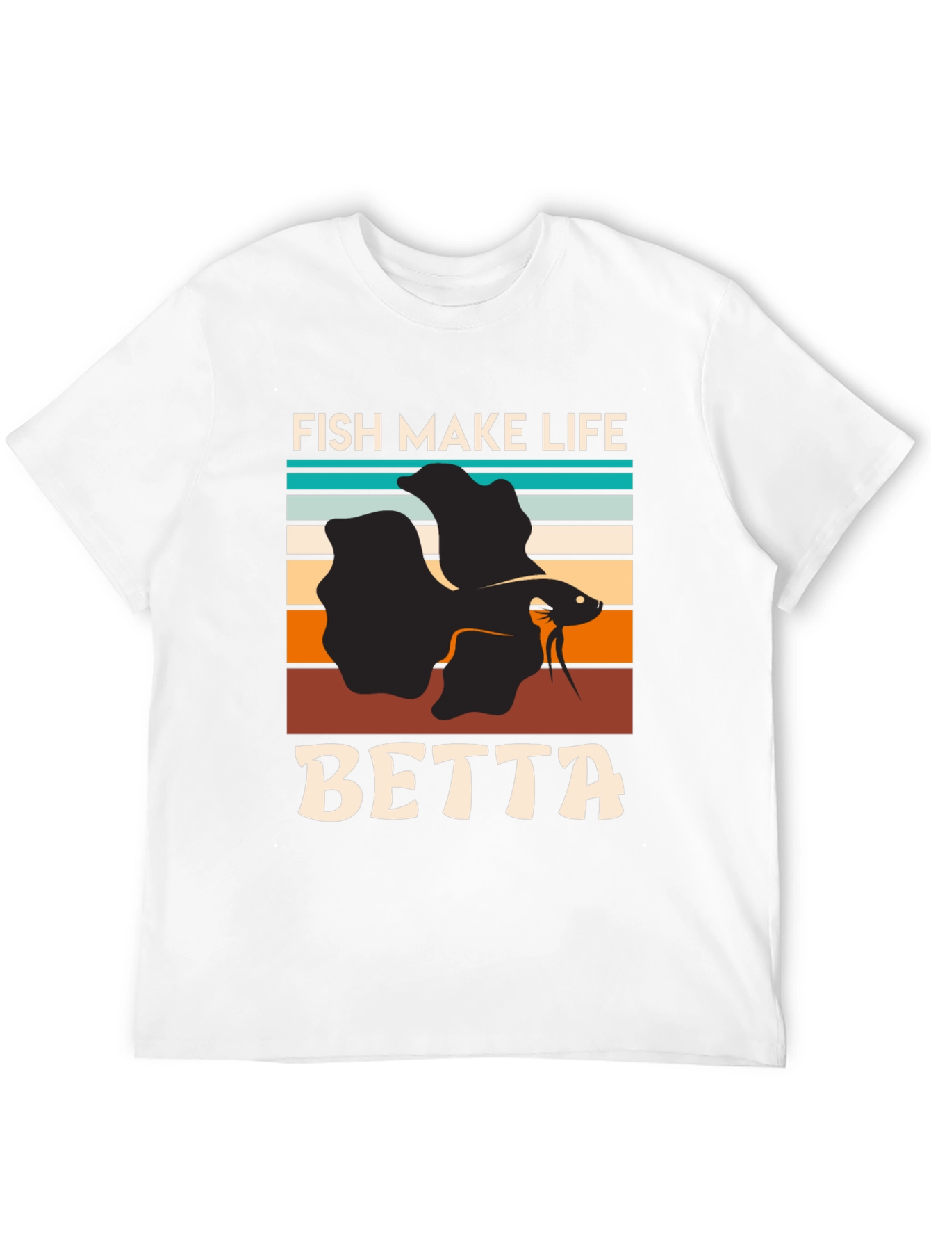 Fish Make Life Betta T-Shirt