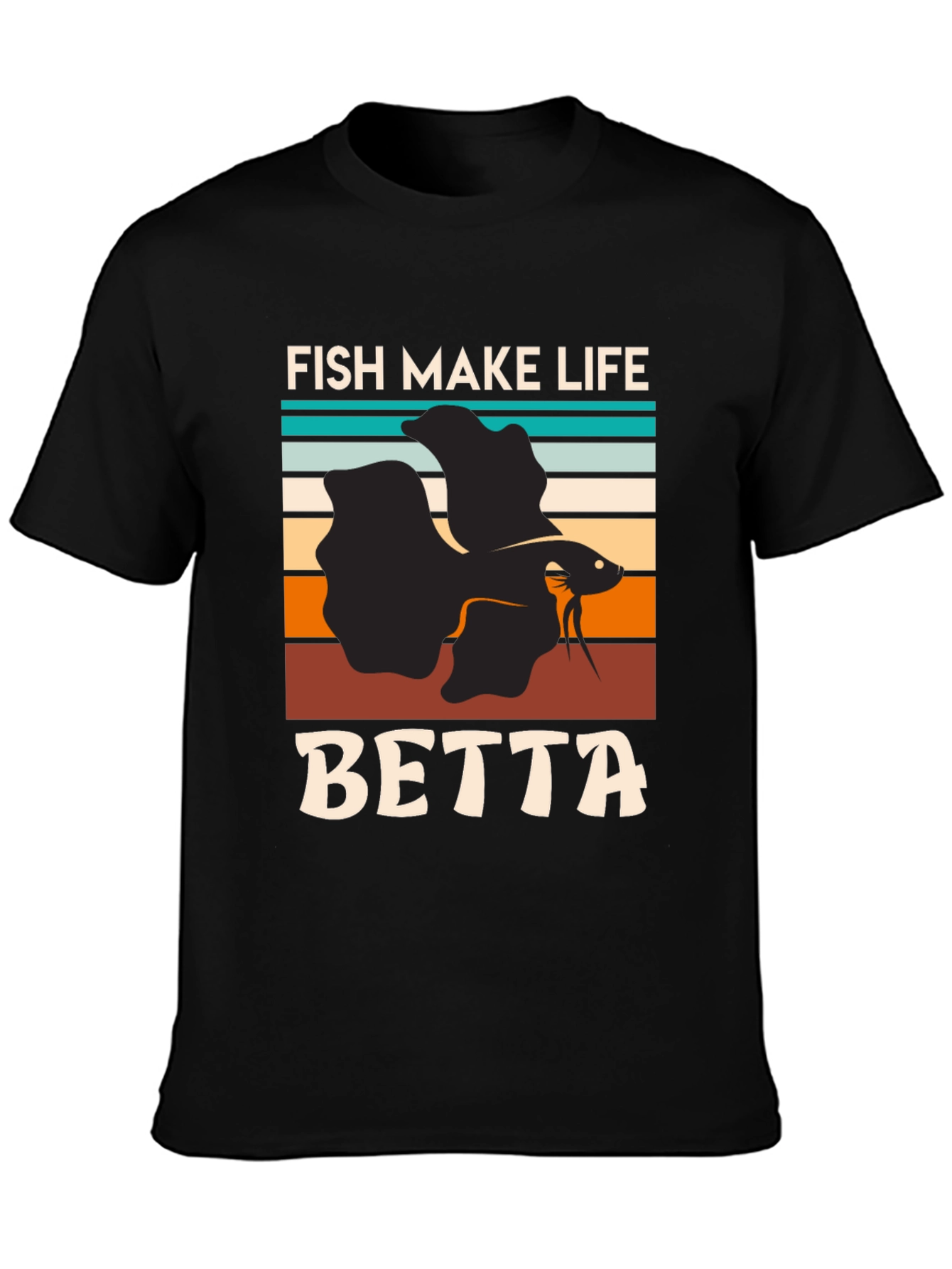 Fish Make Life Betta T-Shirt