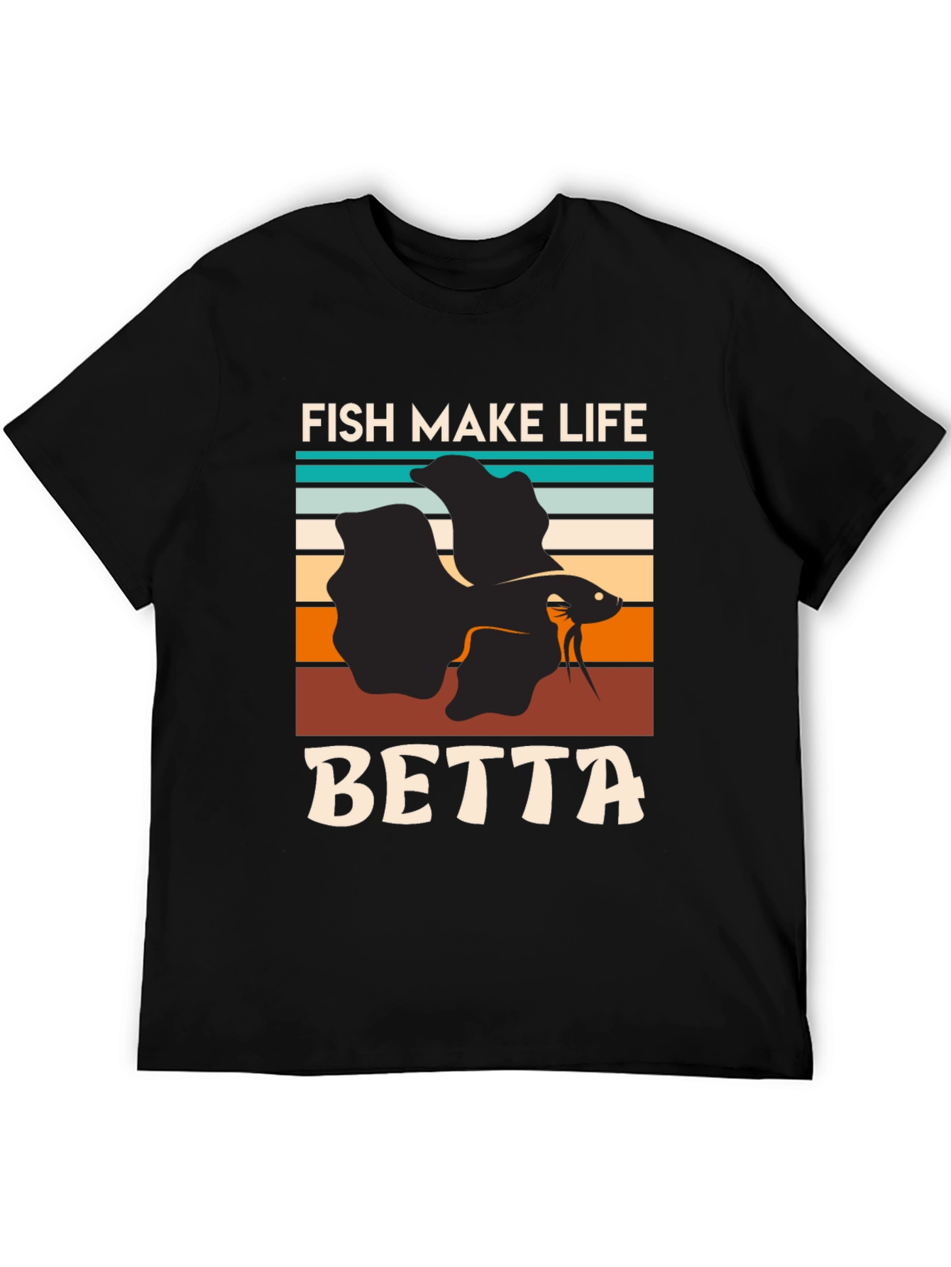 Fish Make Life Betta T-Shirt