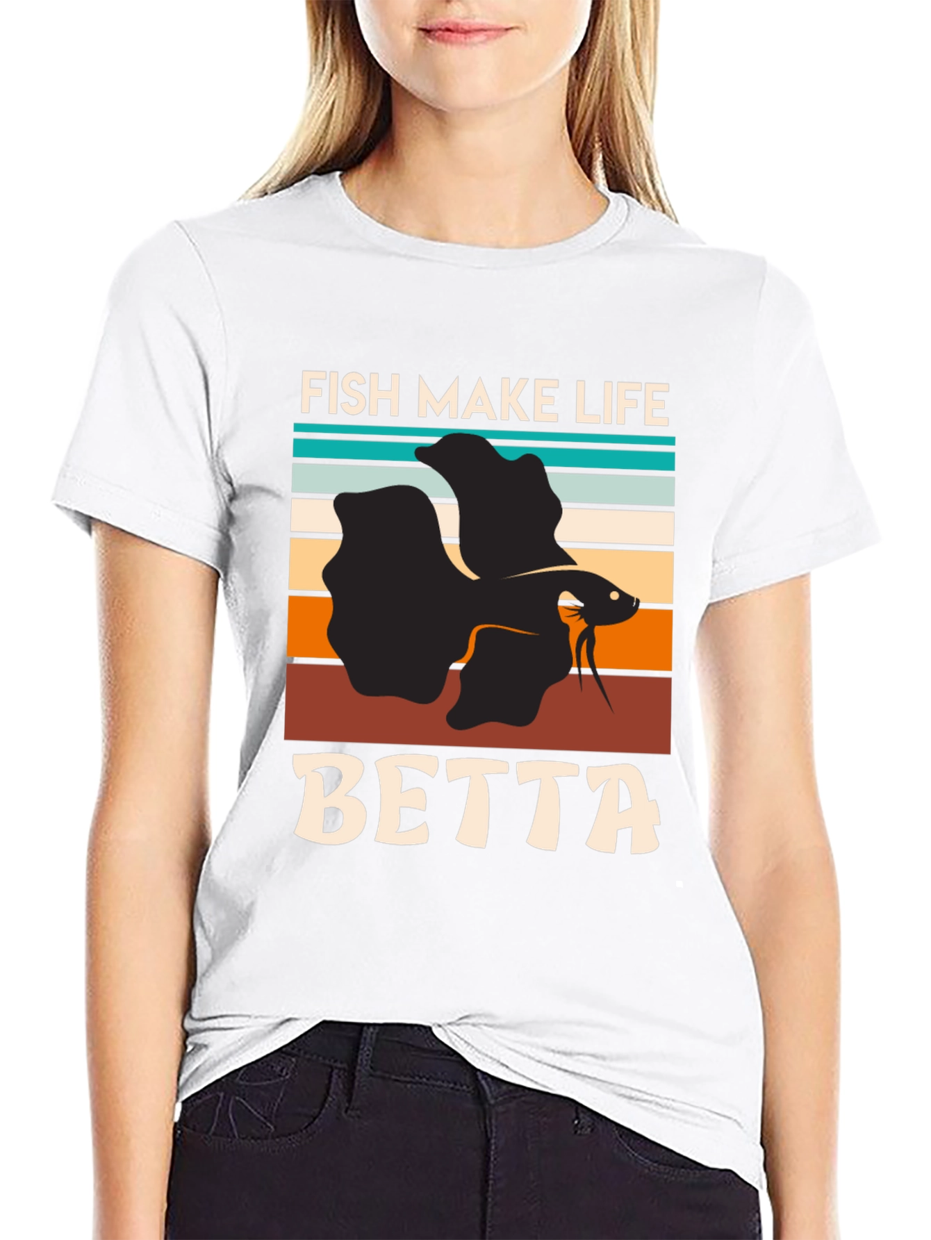 Fish Make Life Betta T-Shirt