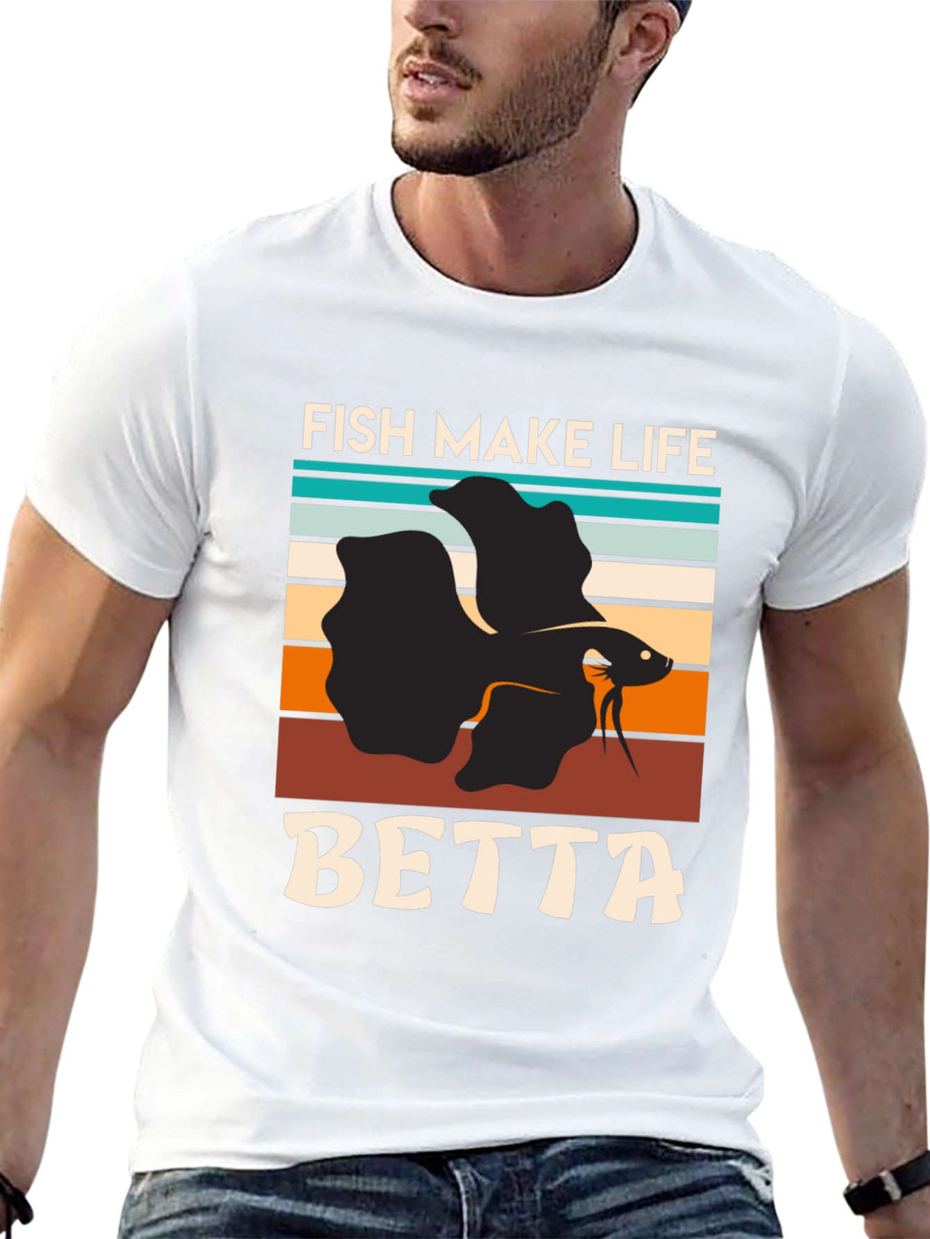 Fish Make Life Betta T-Shirt