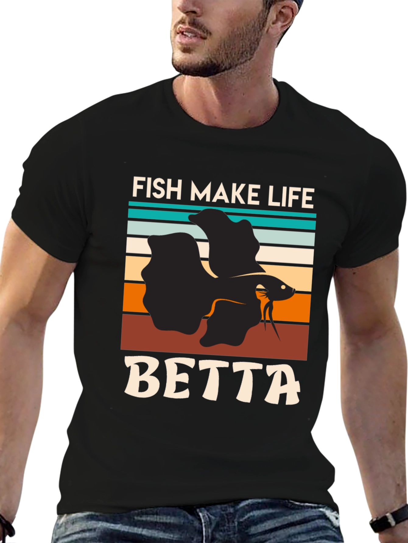 Fish Make Life Betta T-Shirt
