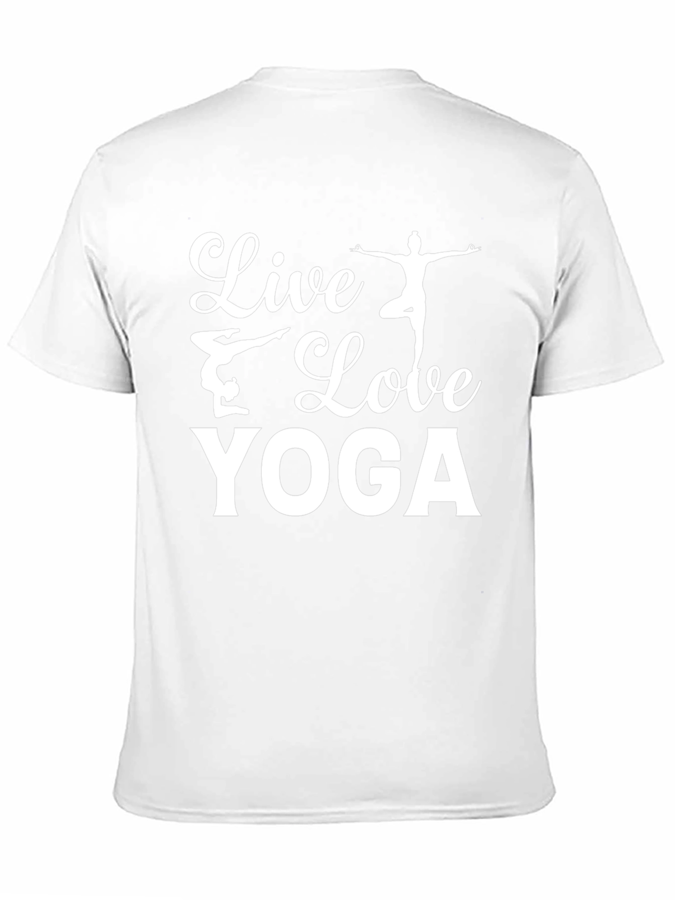 Live Love Yoga Graphic T-Shirt Black